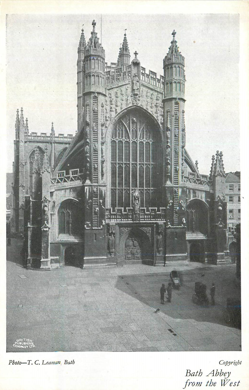 CPM Bath Abbey from the West