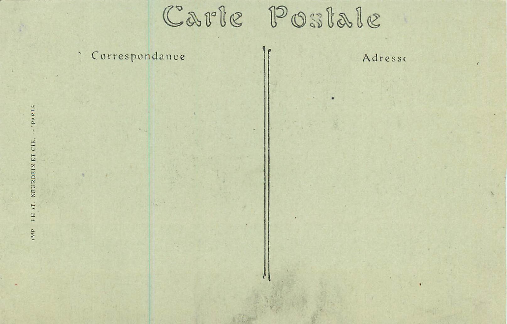 Soissons — Nef de la cathédrale, vue sur le chœur — B. Nougarède, Claye (S.-et-M.) — Achterkant