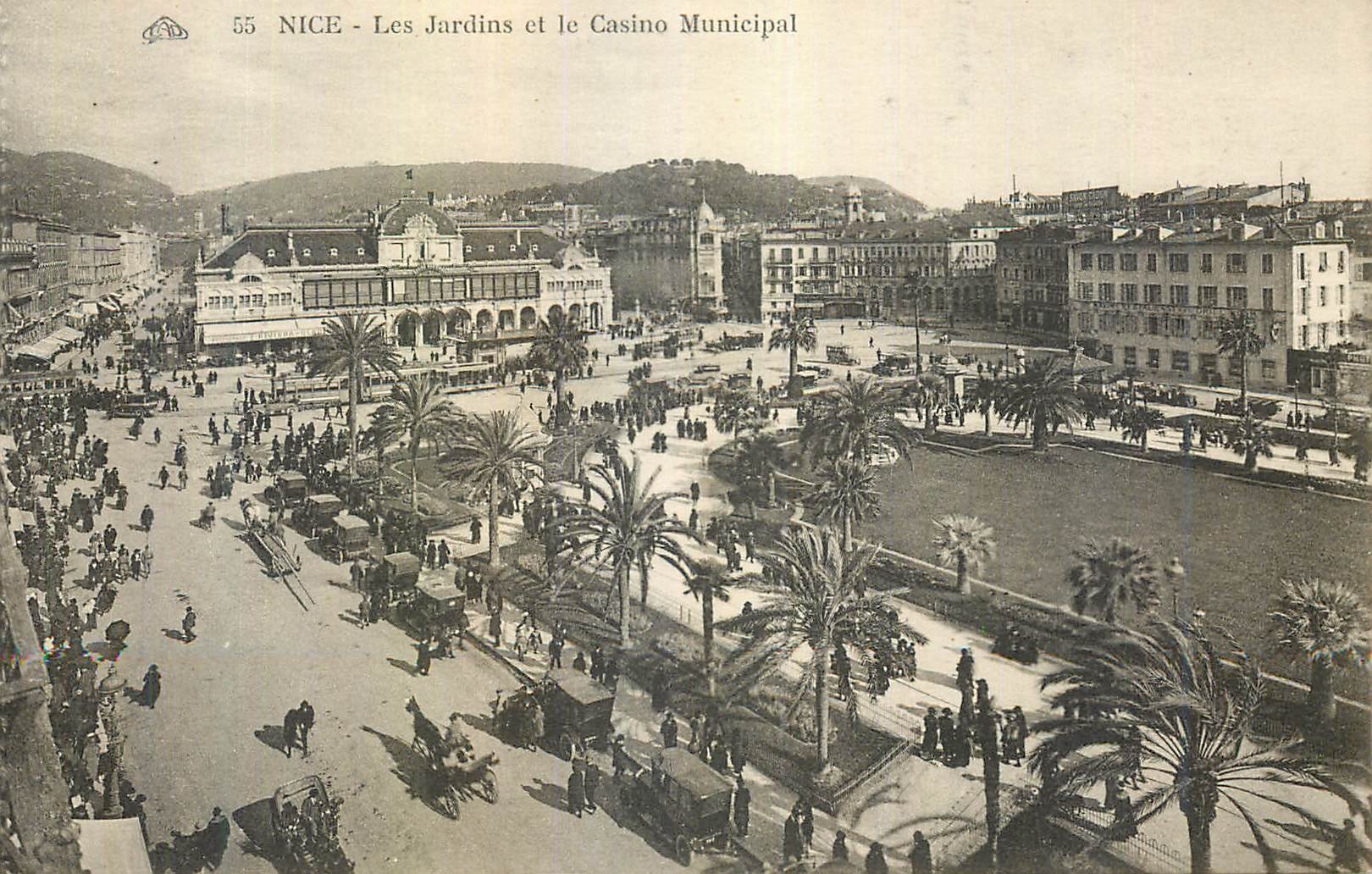CPA Nice les Jardins et le Casino