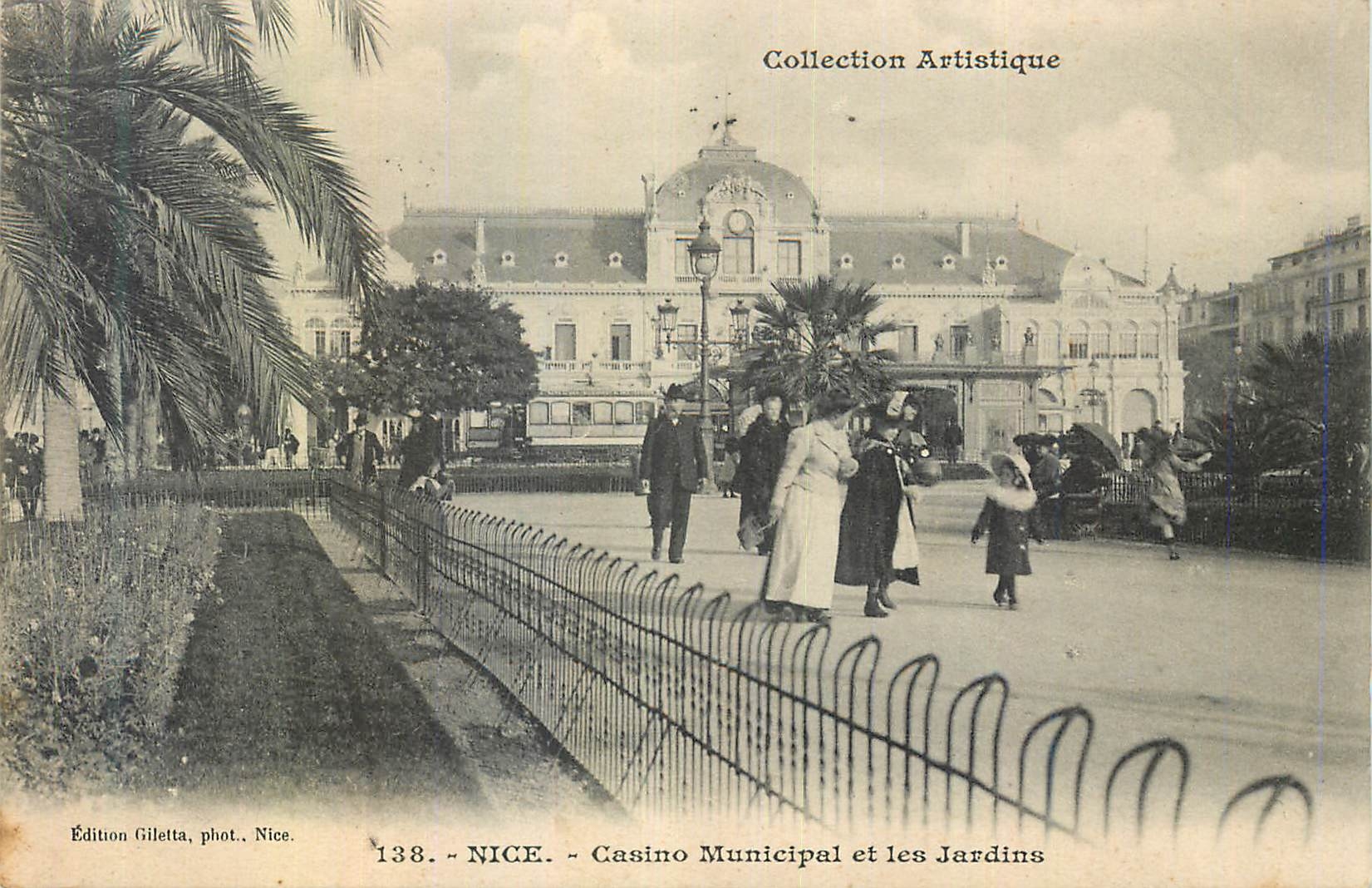 CPA Nice Casino Municipal et les Jardins