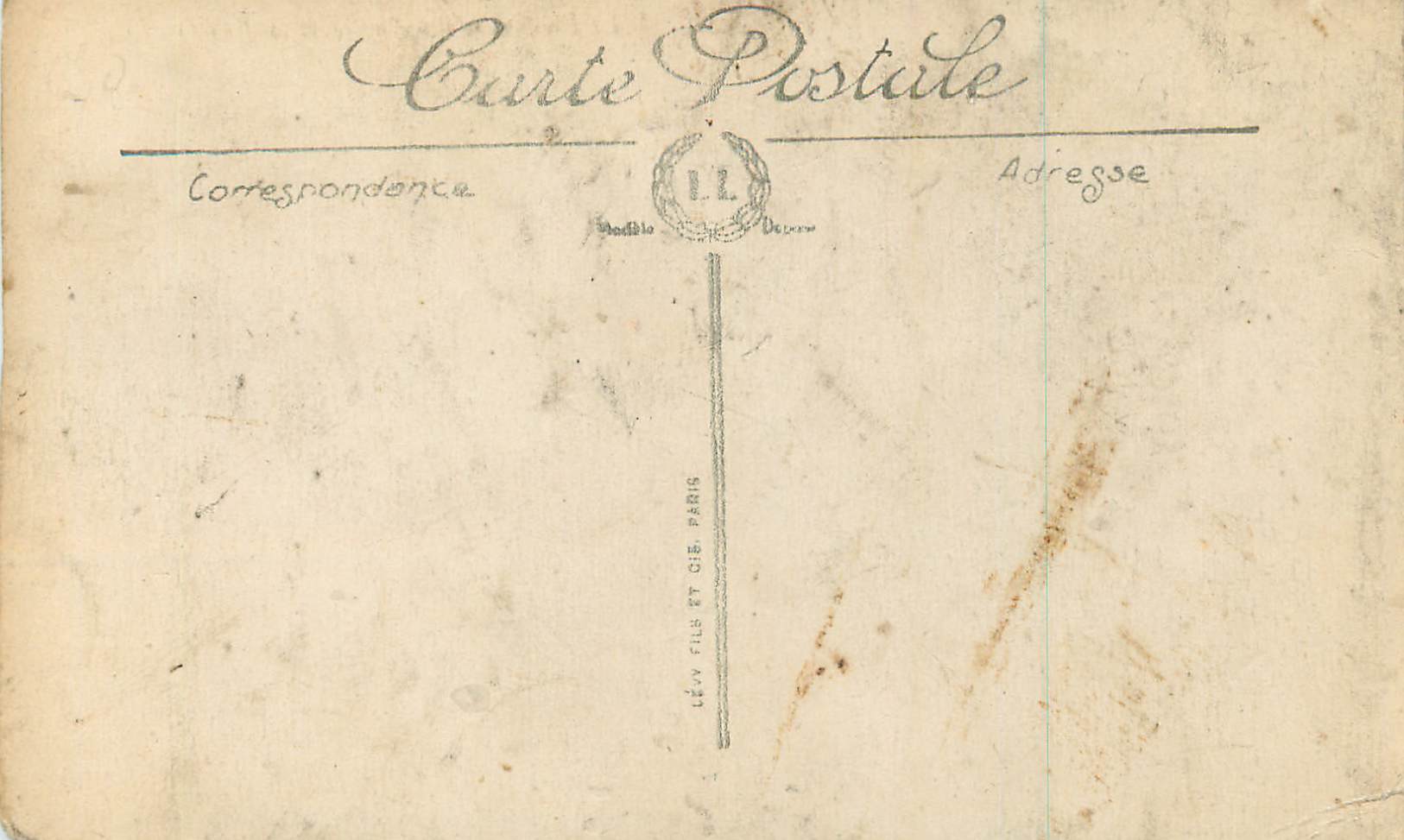 CPA Nice La Promenade des Anglais et la Jetee — Rückseite