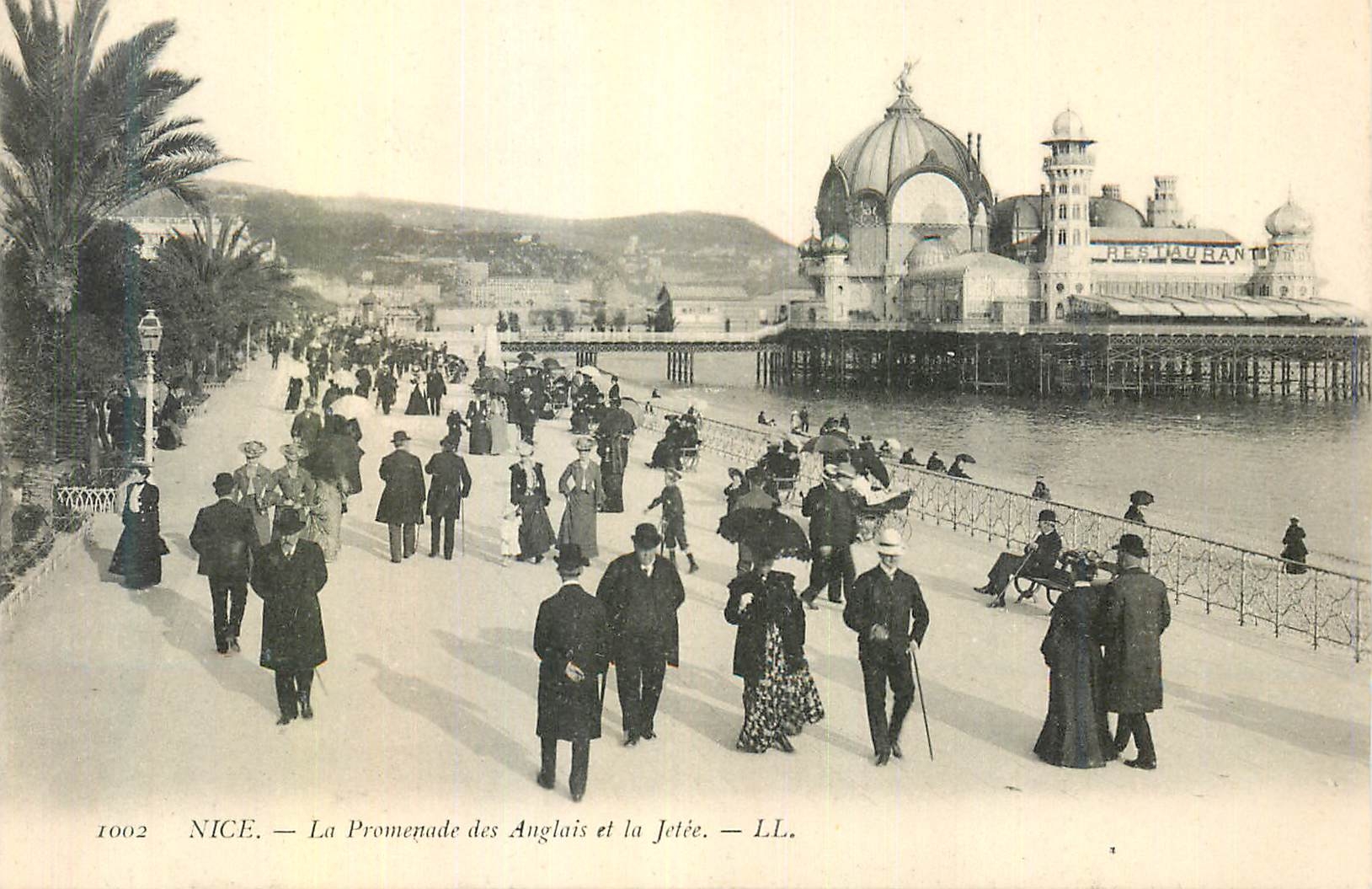 CPA Nice La Promenade des Anglais et la Jetee