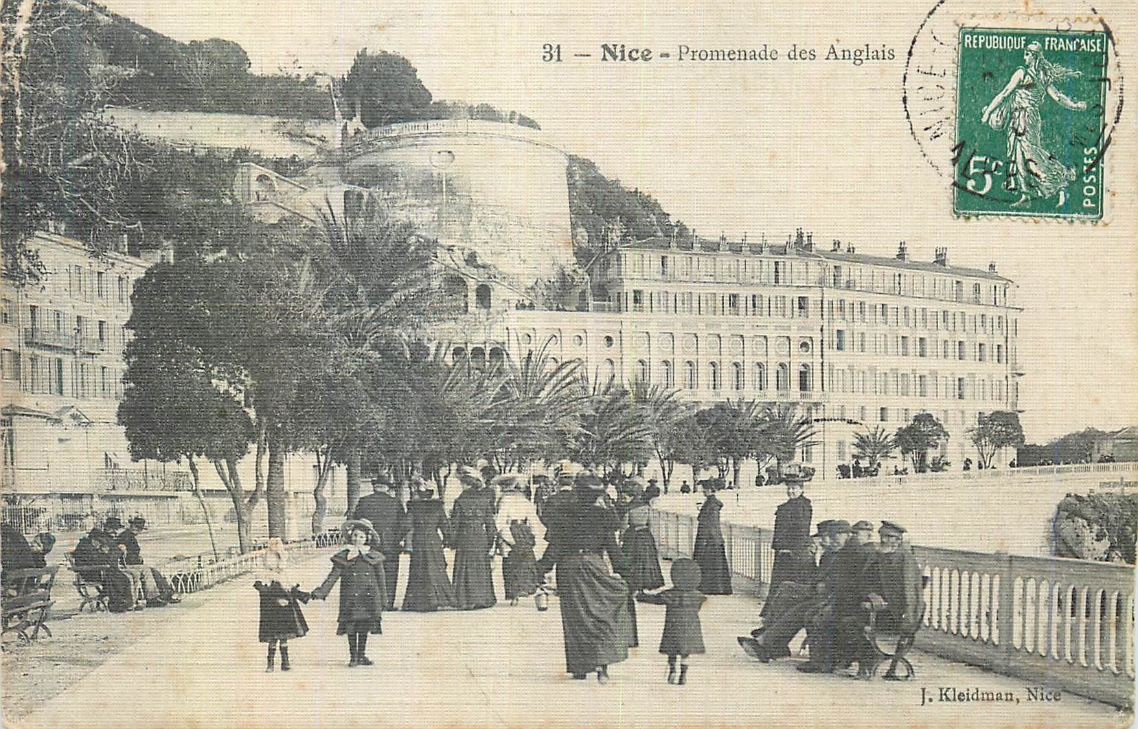 Nice - Promenade des Anglais — J. Kleidman, Nice, n°31