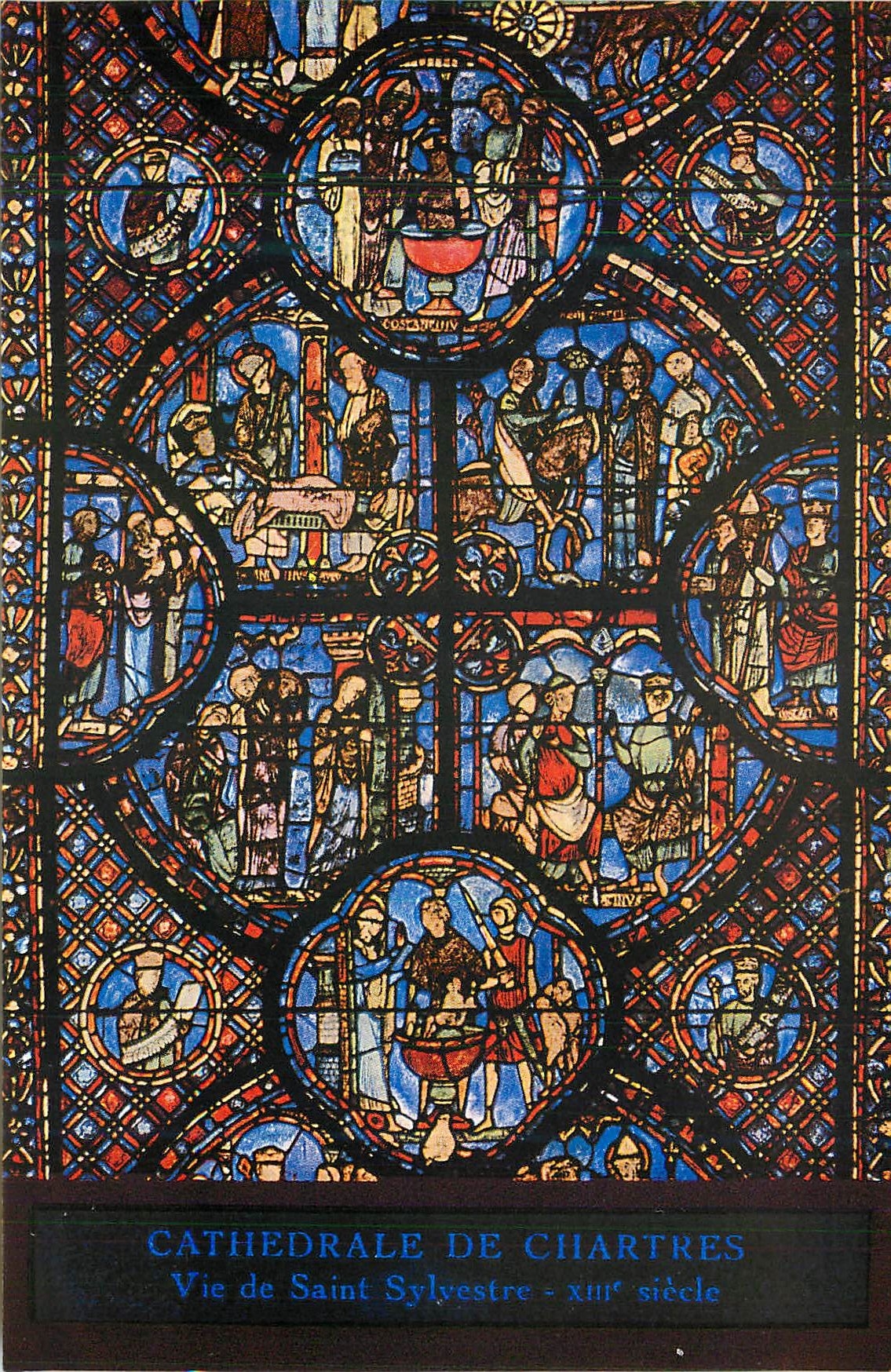 Cathédrale de Chartres — Vie de Saint Sylvestre — XIIIe siècle