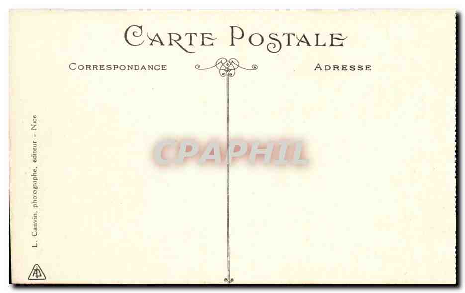 Nice CPA Casino de la jetee Promenade par grosse mer — Rückseite