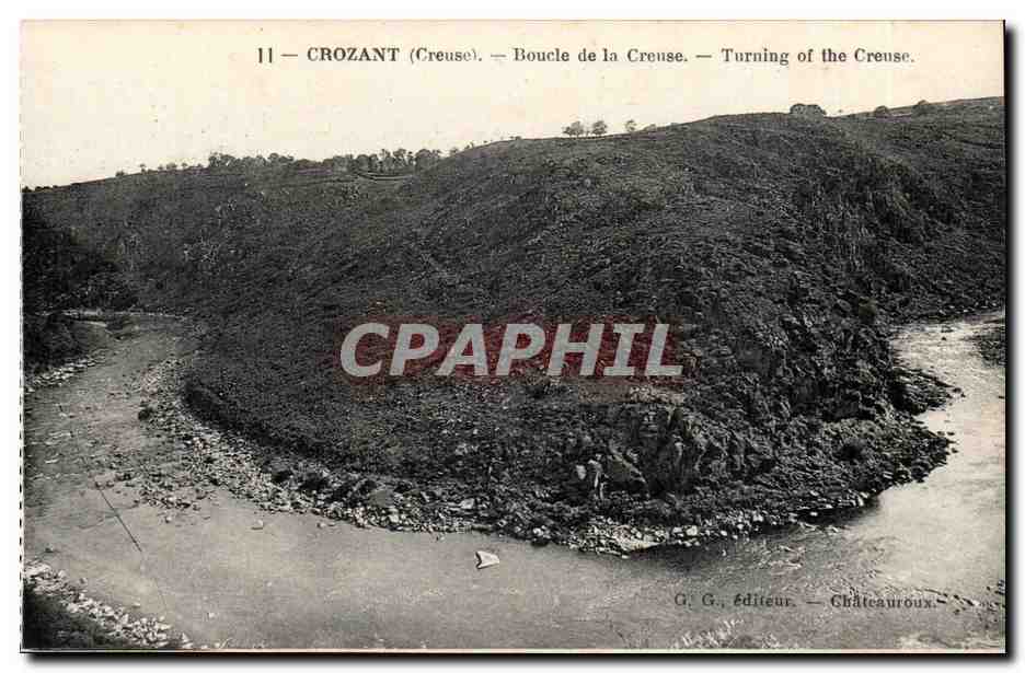 Croizant (Creuse) — Boucle de la Creuse — G. G. Éditeur, Châteauroux