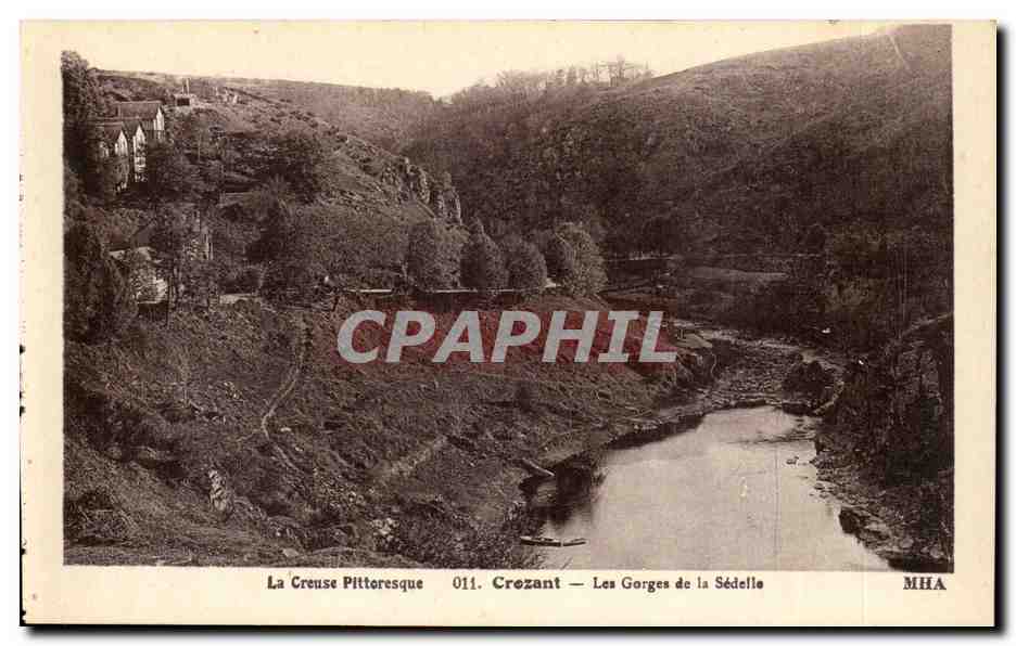 Crozant CPA Les gorges de la Sedelle