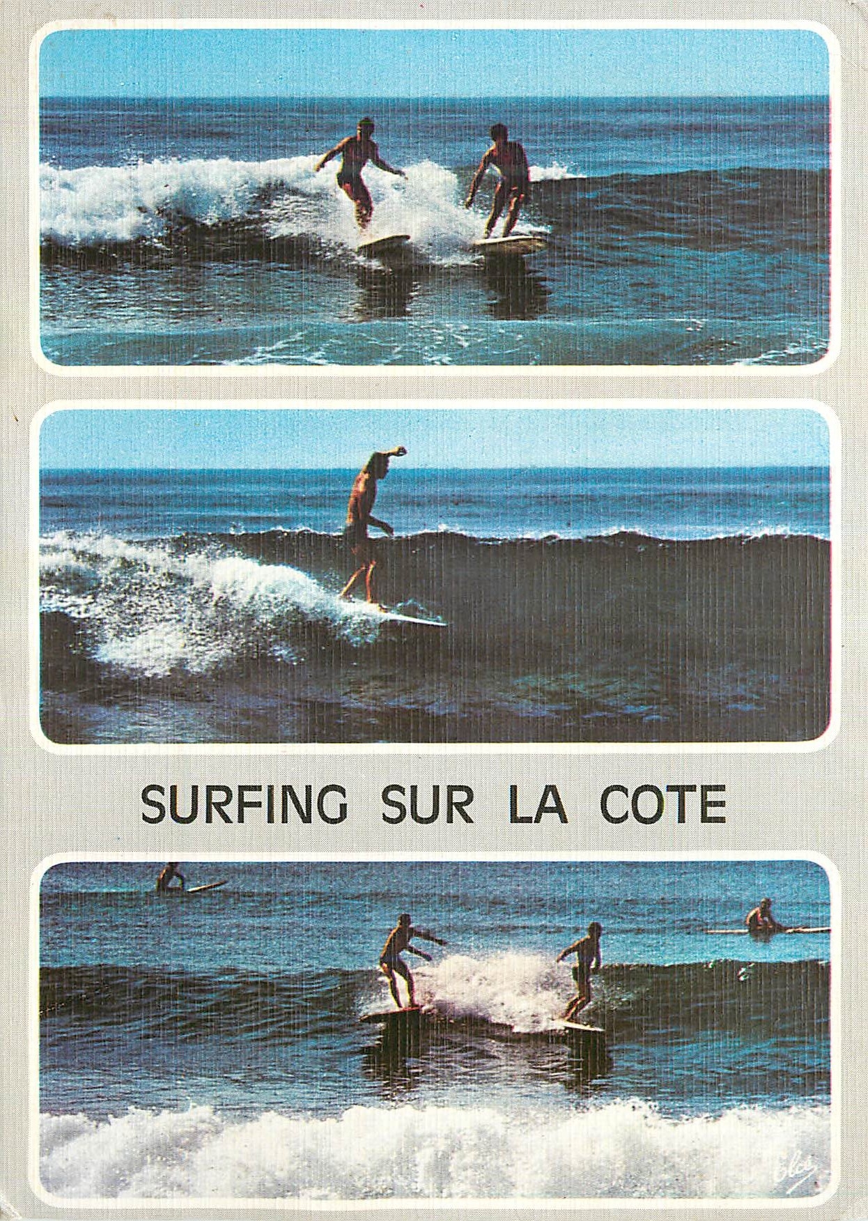 CPM Cote Atlantique surfing sur la cote