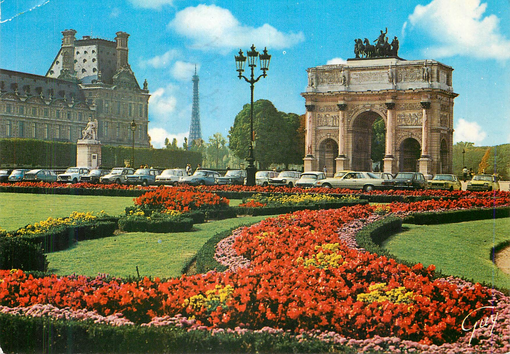 Arc de Triomphe du Carrousel — Jardin du Louvre — Editions GUY