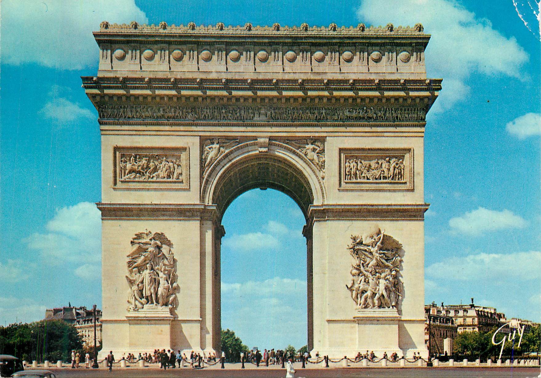 CPM Paris et ses Merveilles L'arc de Triomphe de l'Etoile (1806 1836)