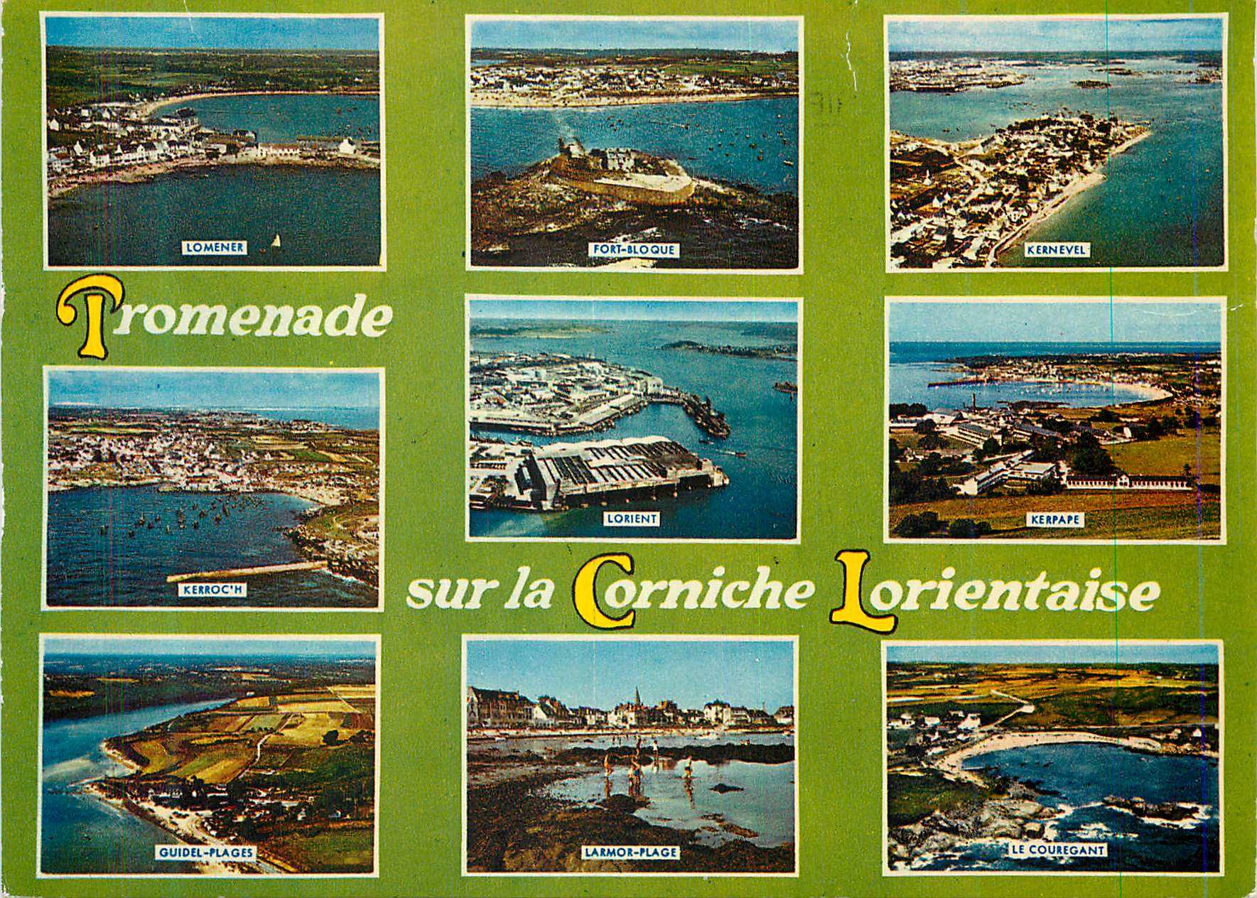 CPM Promenade sur la Corniche Lorientaise