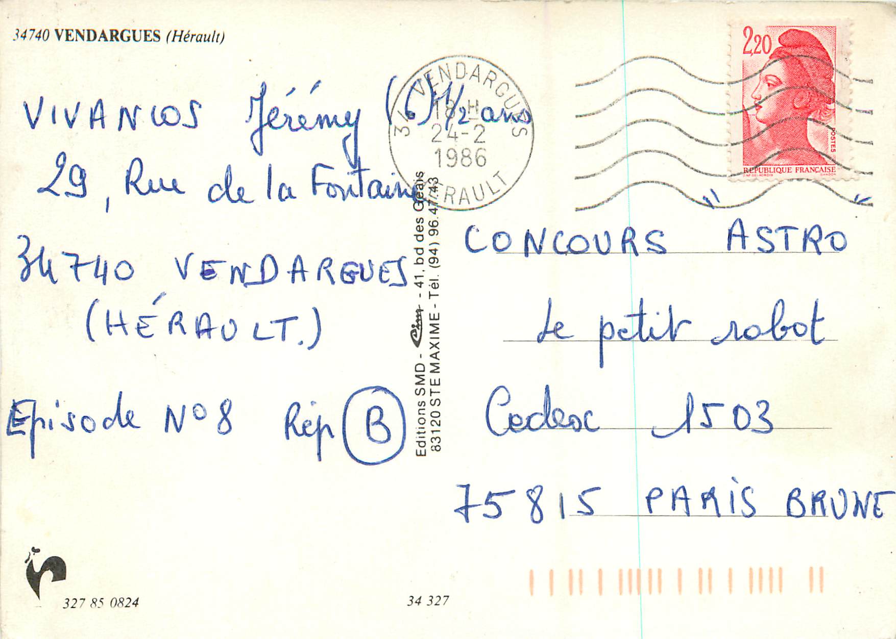 CPM Vendargues (Herault) — Back
