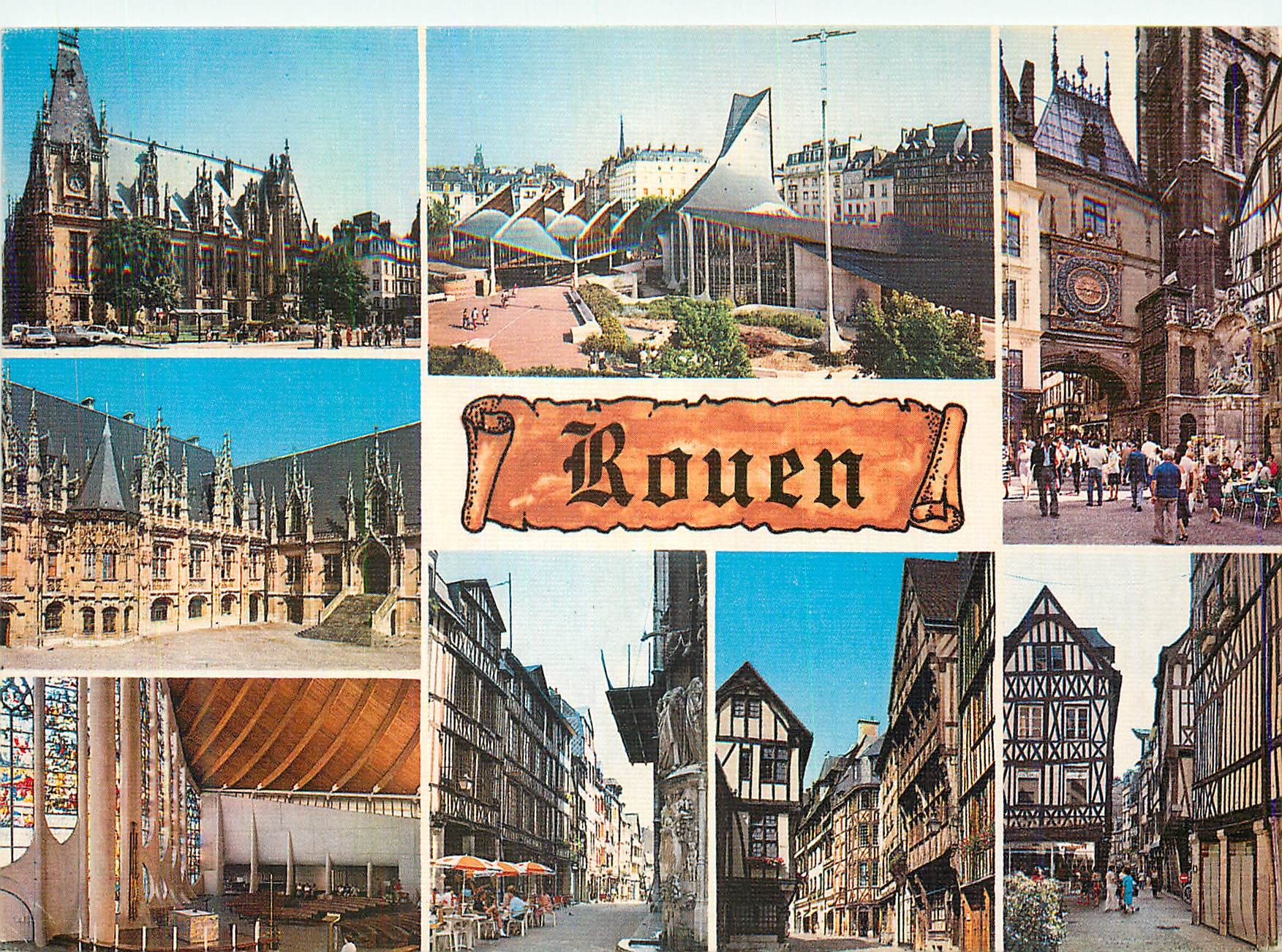 CPM Regard sur la Normandie (France)Rouen