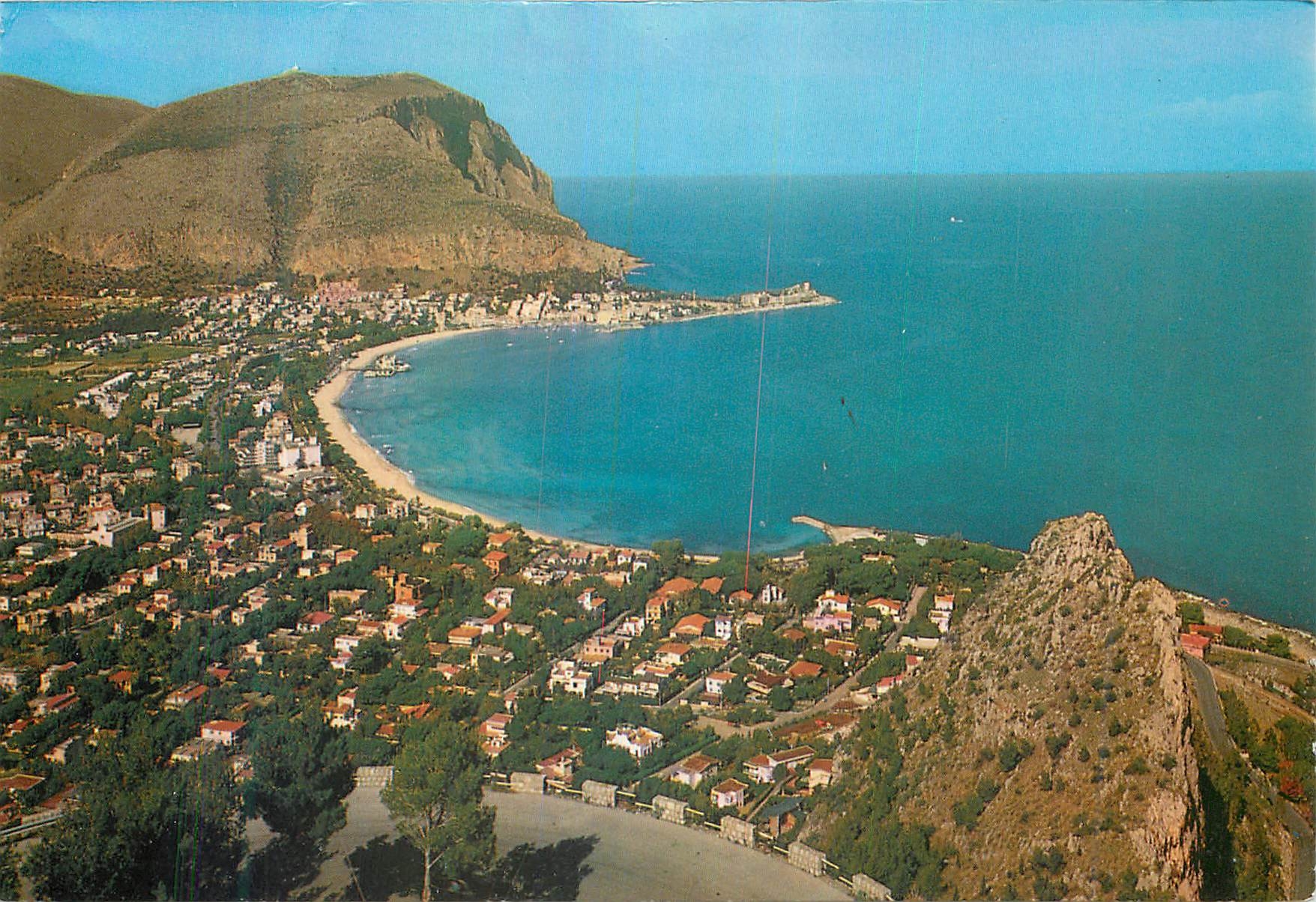 CPM Mondello Panorama Plages montagnes Mer