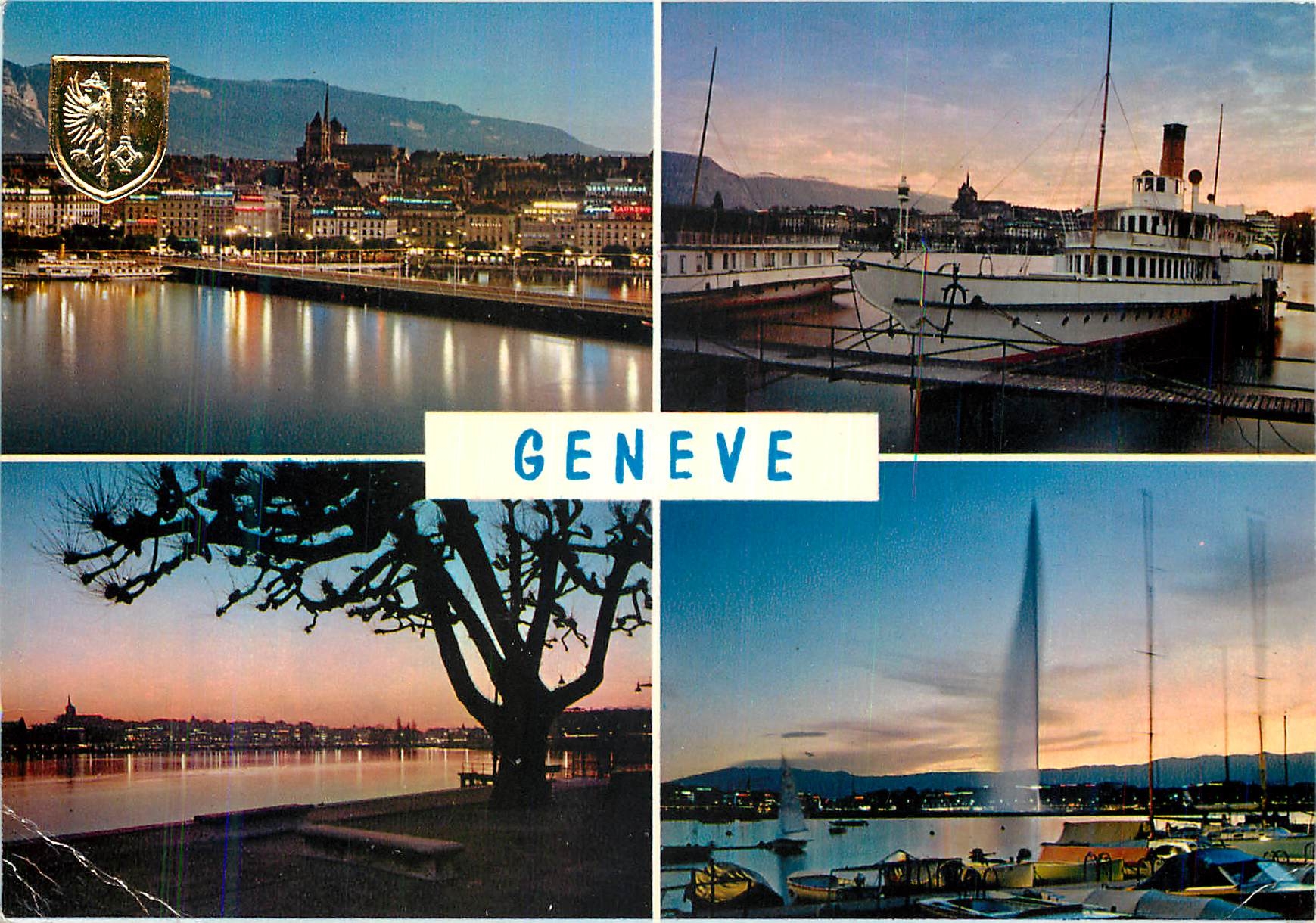 CPM Geneve Bateau