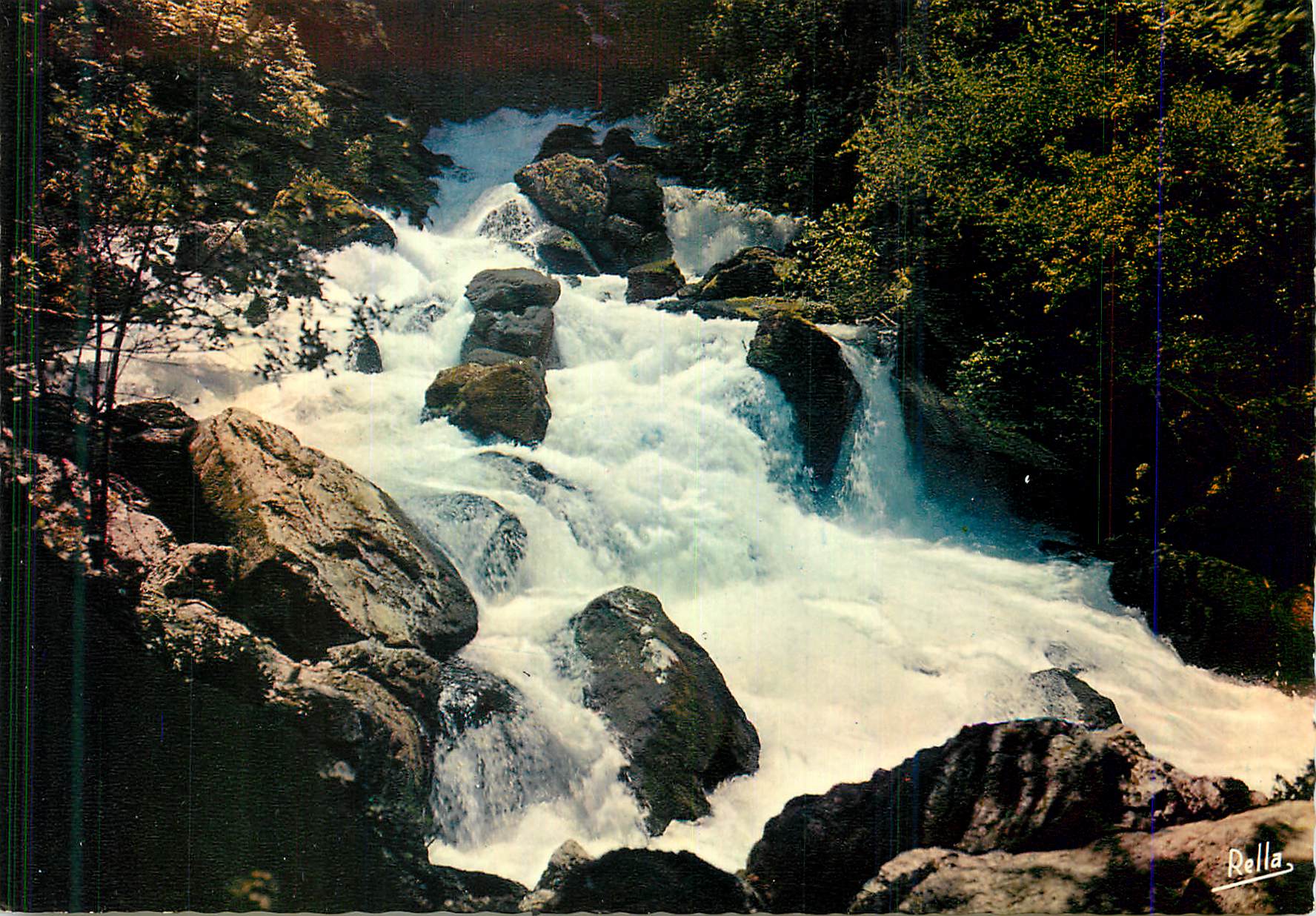 Fontaine de Vaucluse — Source de la Sorgue en période de crue — Éditions Rella