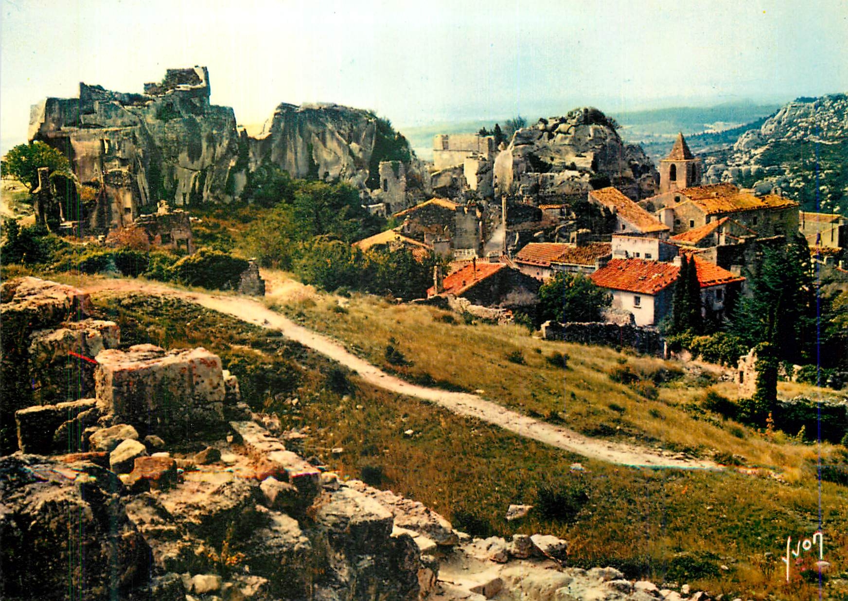 Les Baux-de-Provence — vue générale — éditeur J. Lyon