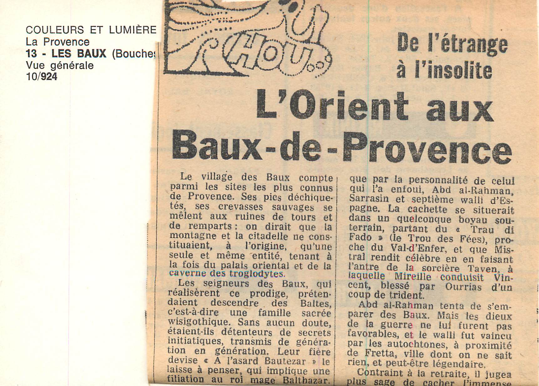 Les Baux-de-Provence — vue générale — éditeur J. Lyon — Reverso