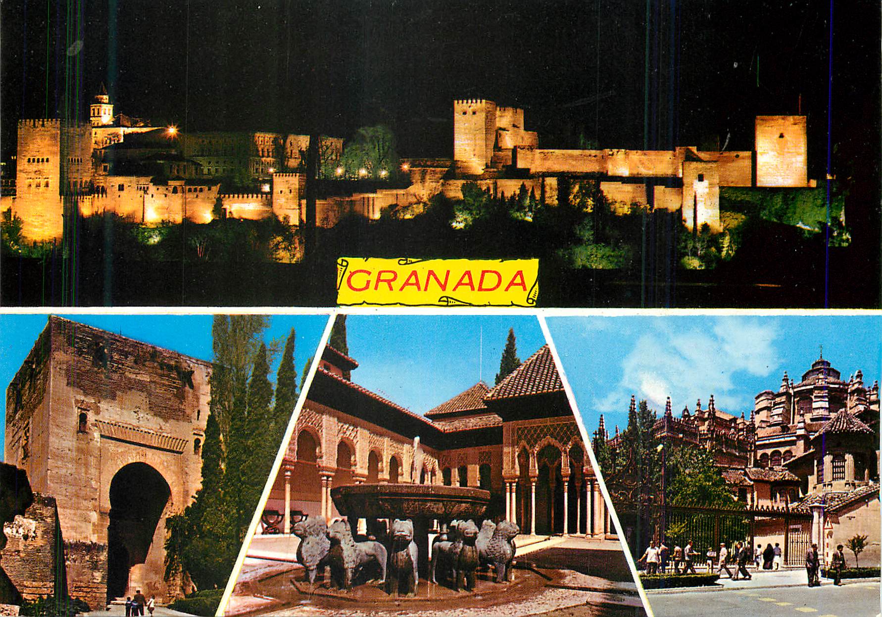 Alhambra et monuments de Granada — éditeur Pergamino, n° 5.505 - Vorderseite