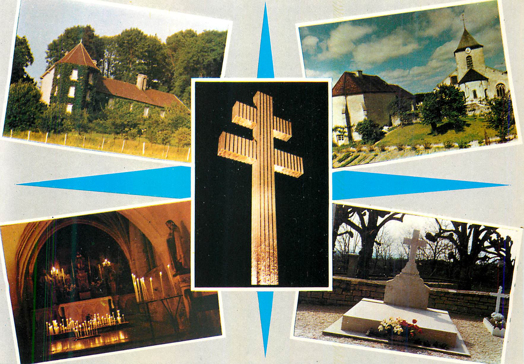 CPM Colombey les Deux Eglises La Tombe La Boisserie
