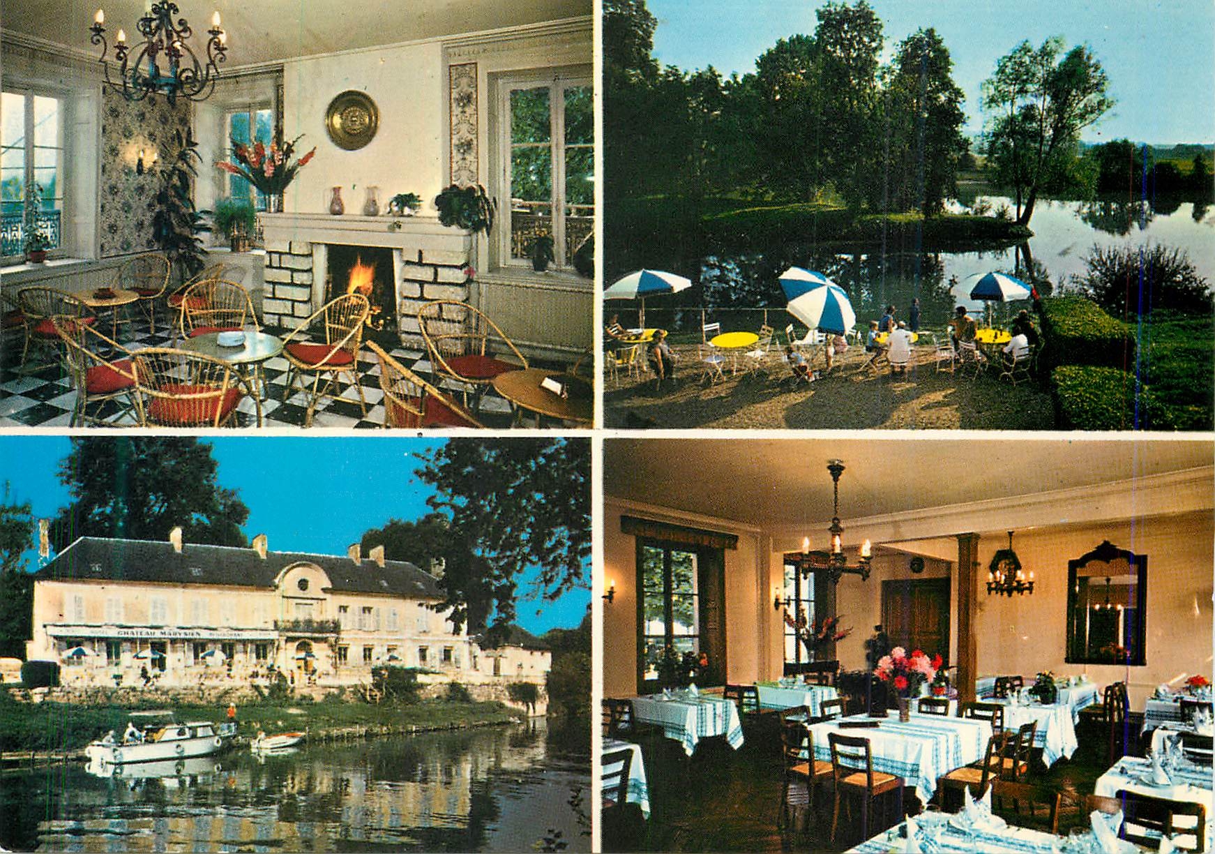 CPM Chateau Marysien Hotel Restaurant Mary sur Marne