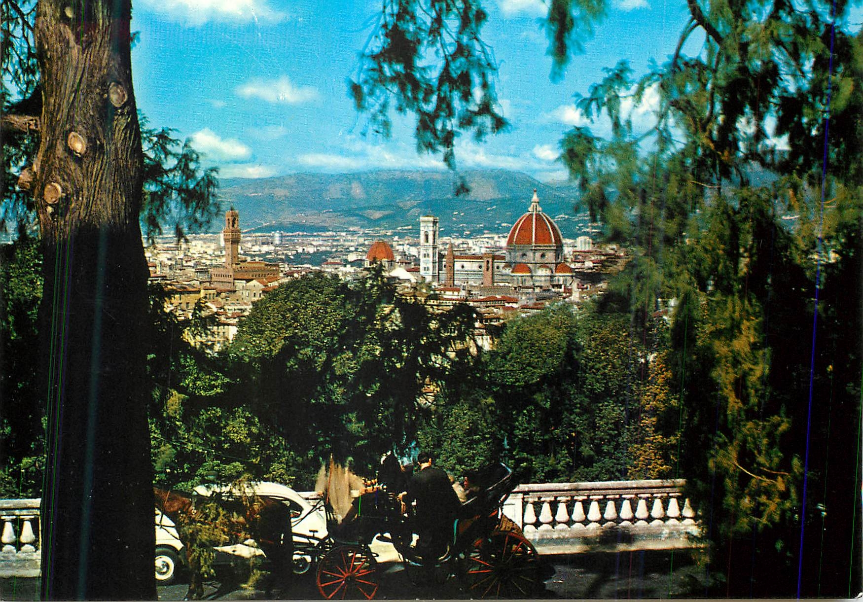 CPM Firenze Une vue de S Miniato al Monte