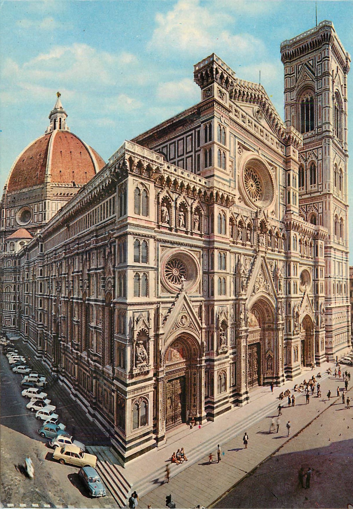 CPM Firenze Citta D'Incanto La Cathedrale et le Clocher de Giotto