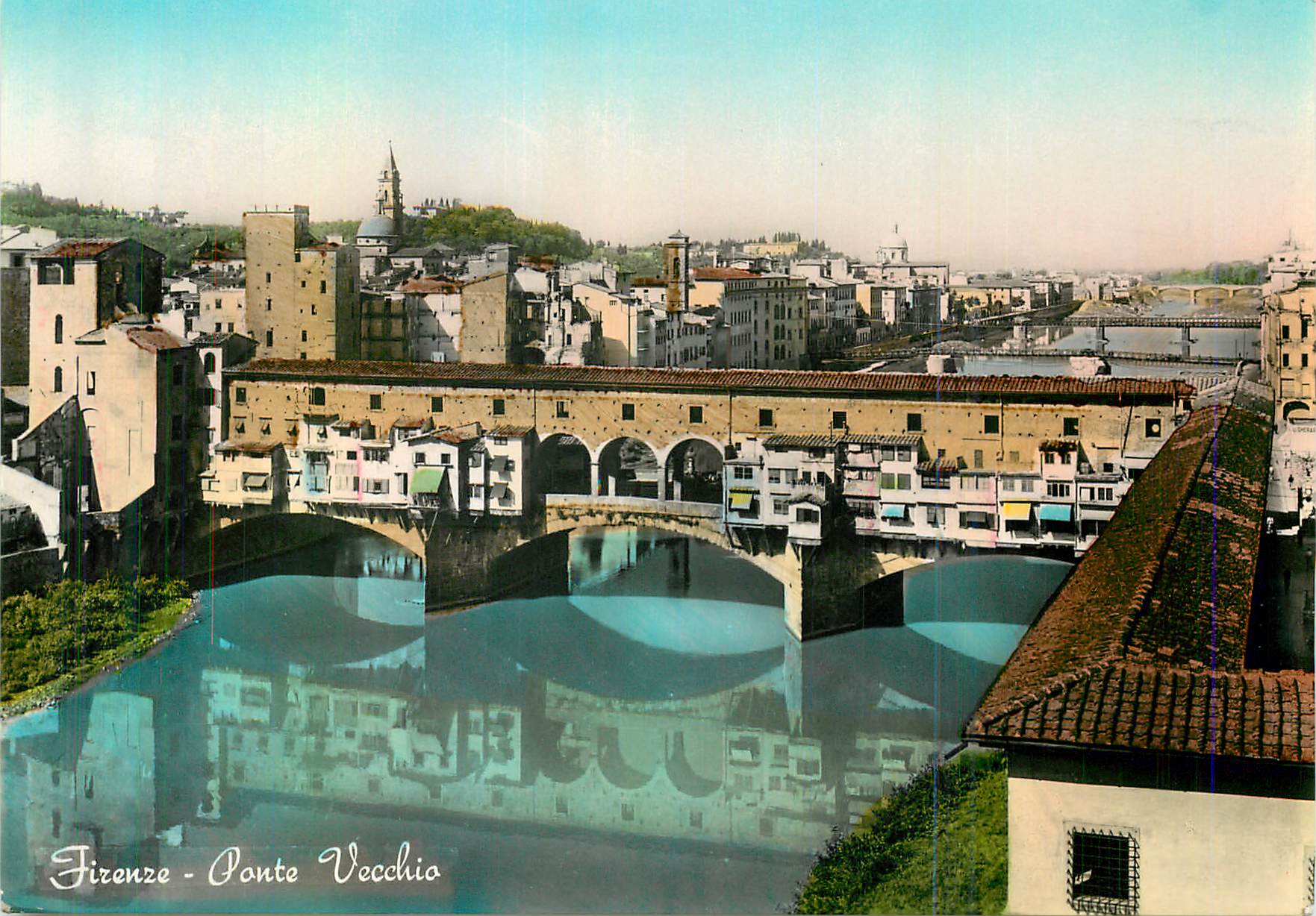 CPM Firenze Ponte Vecchio Florence Le Vieux Pont