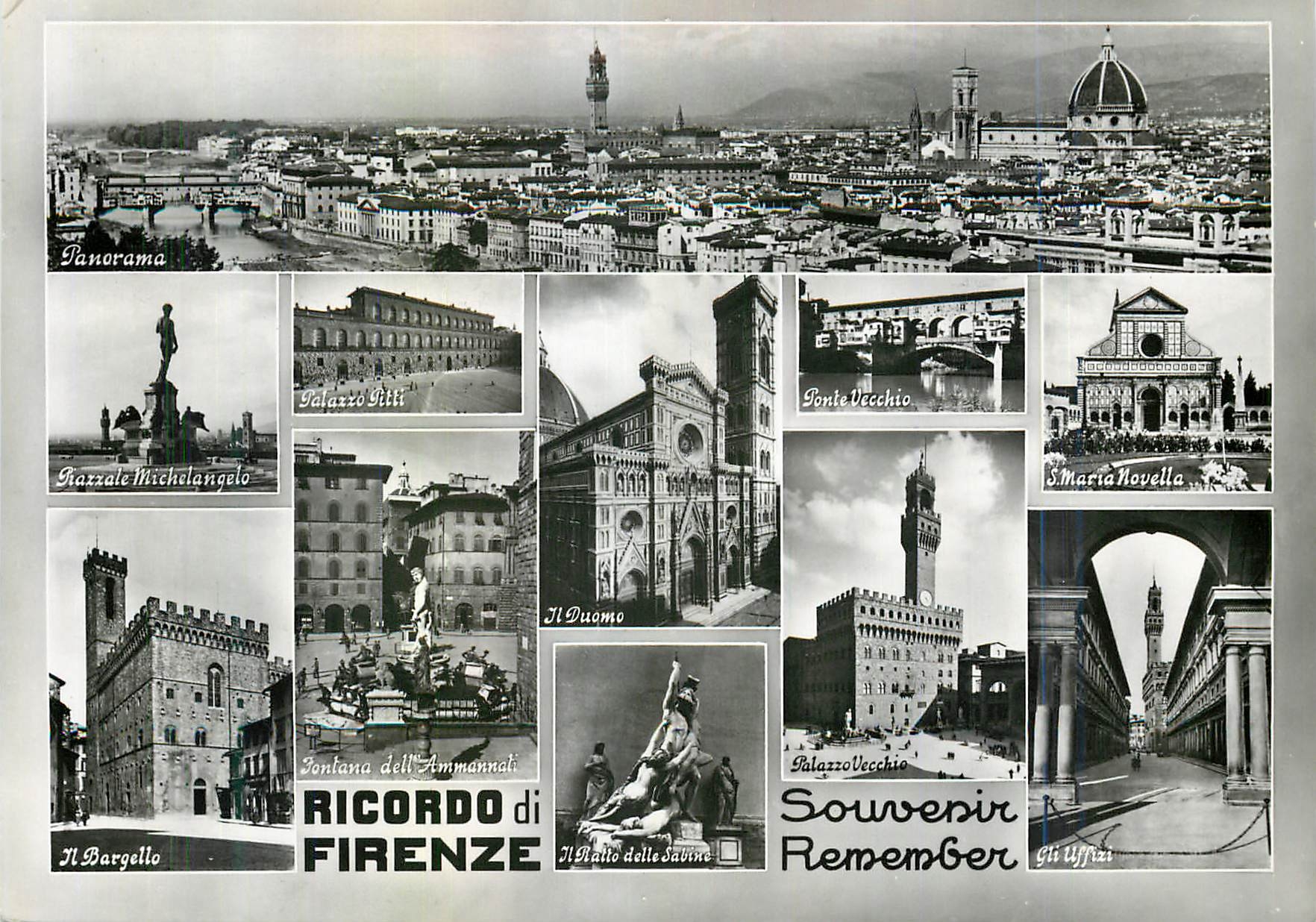 CPM souvenir de Firenze