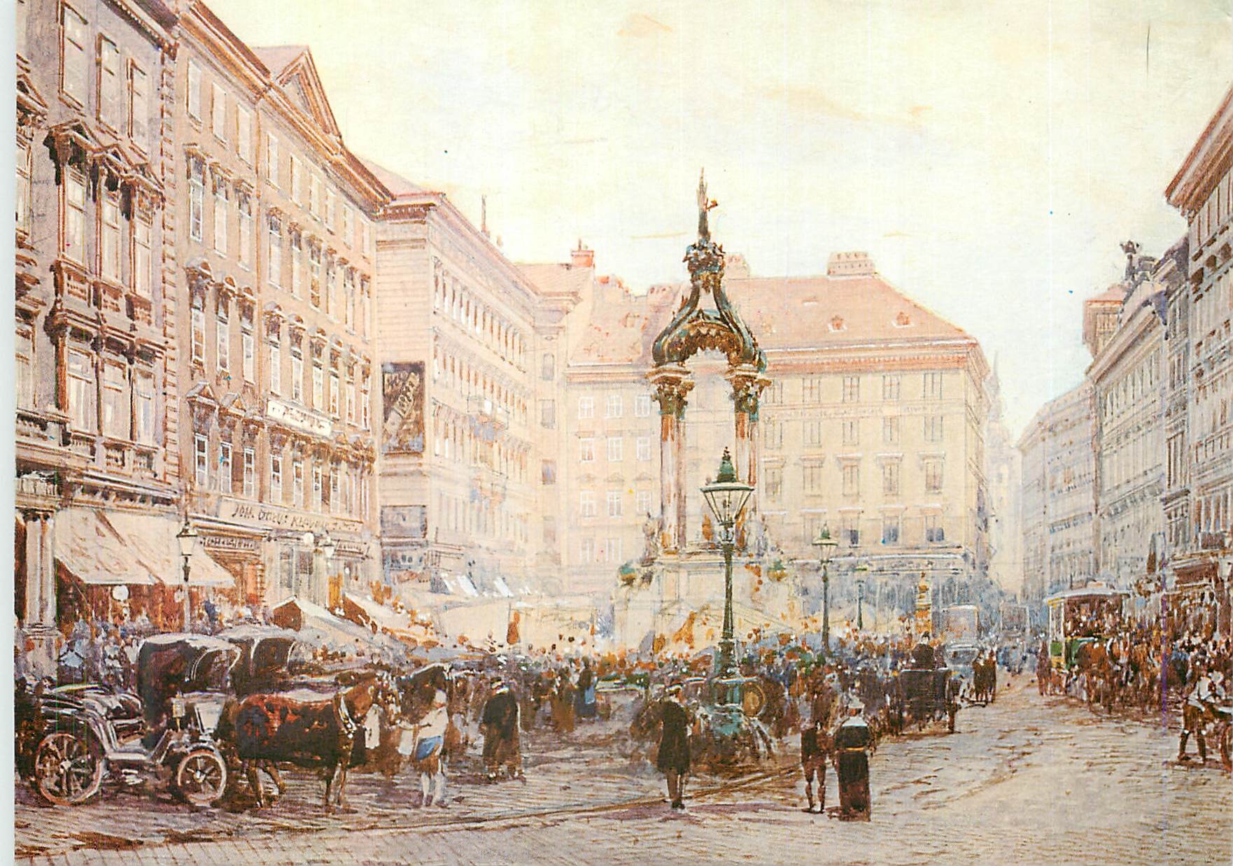 CPM Hoher Markt Wien Friedrich Frank Privatbesitz