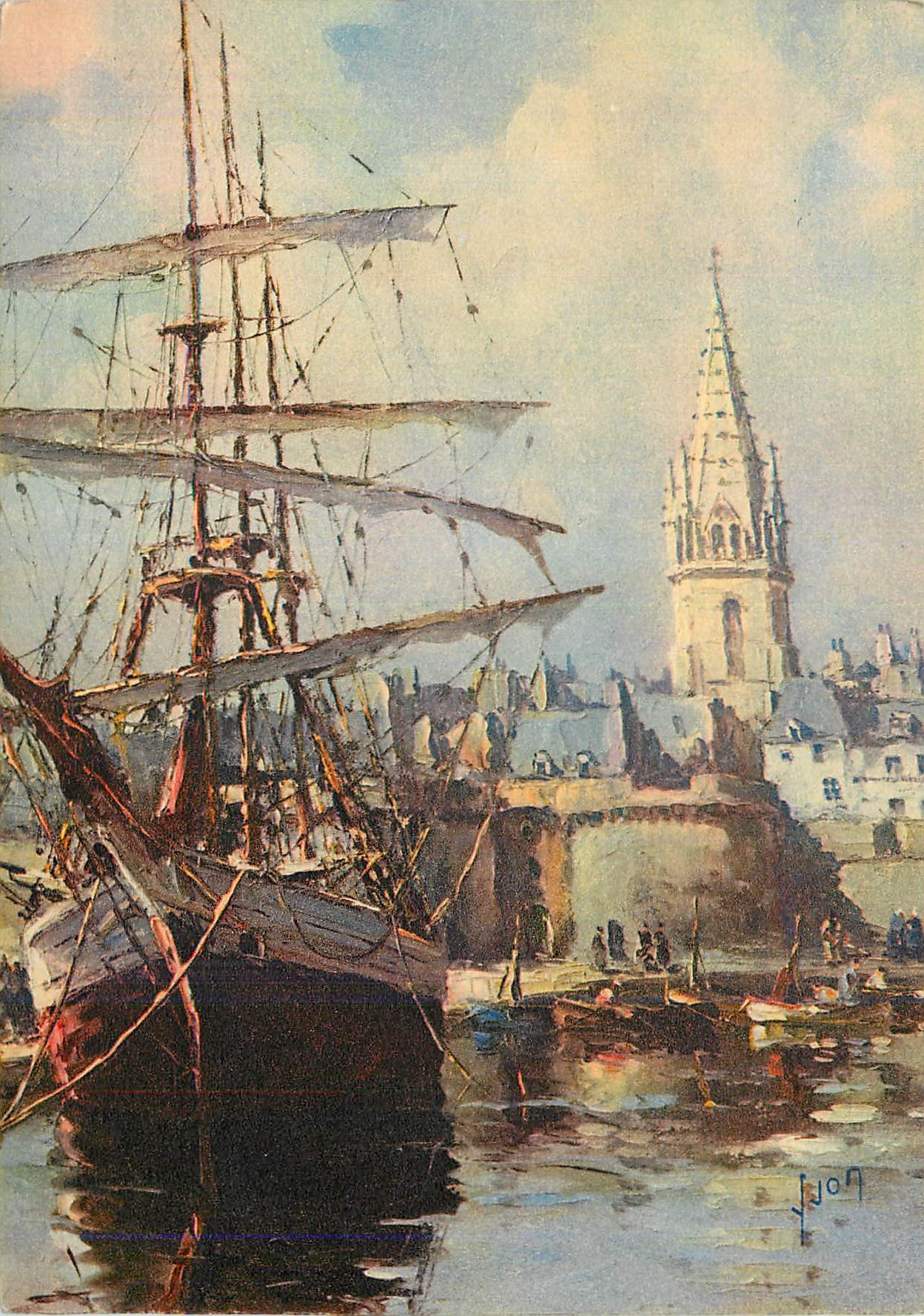 Saint-Malo (Ille-et-Vilaine) — Le port — Éditions d'Art YVON, n° I. K. 27