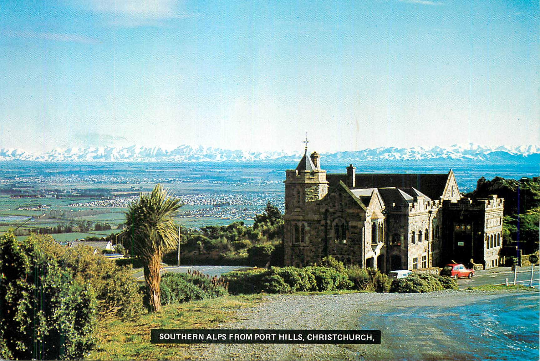 CPM Southern Alps From port Hills Christ Church New Zealand