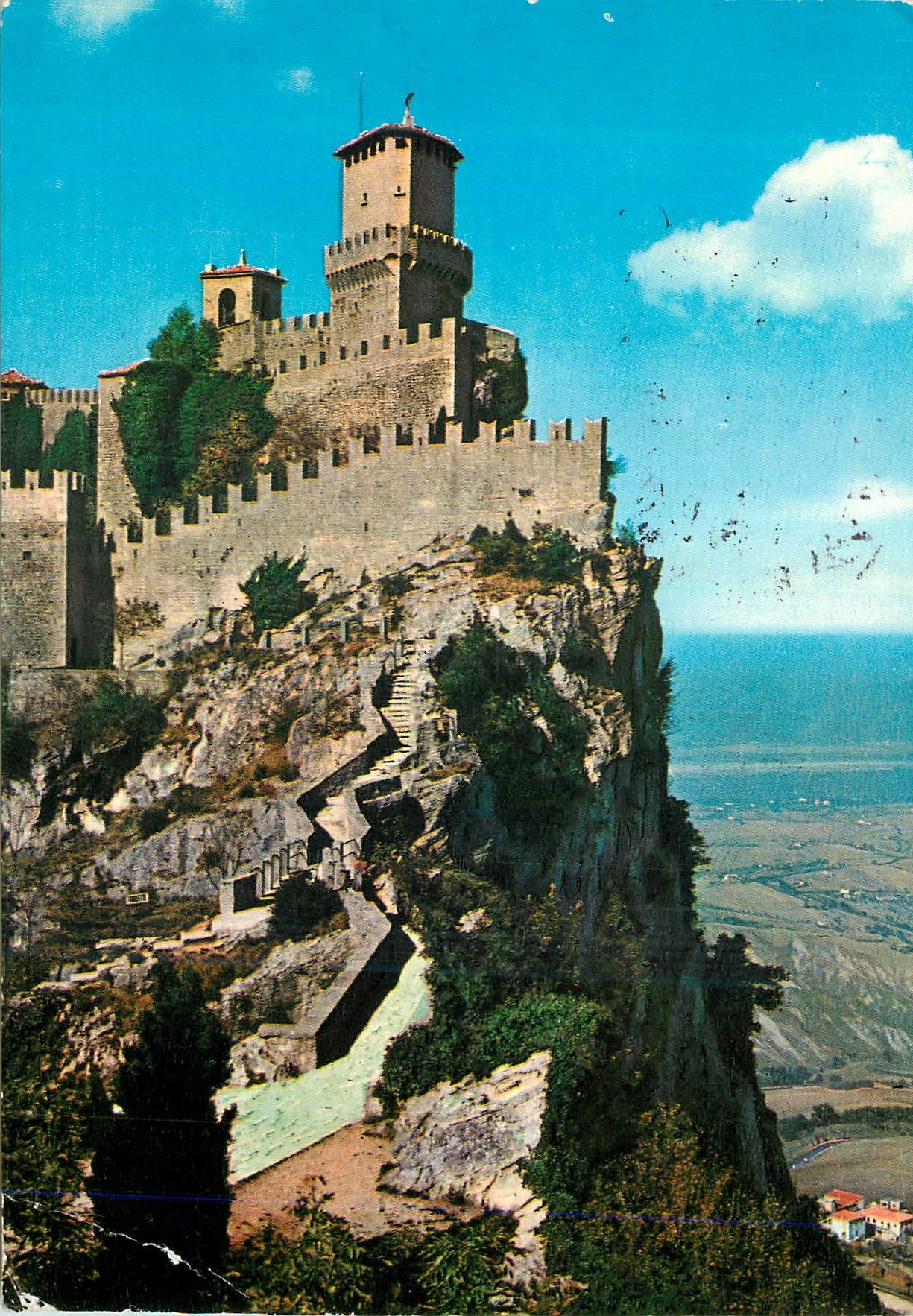CPM Repubblica di San Marino Premiere Tour et Panorama