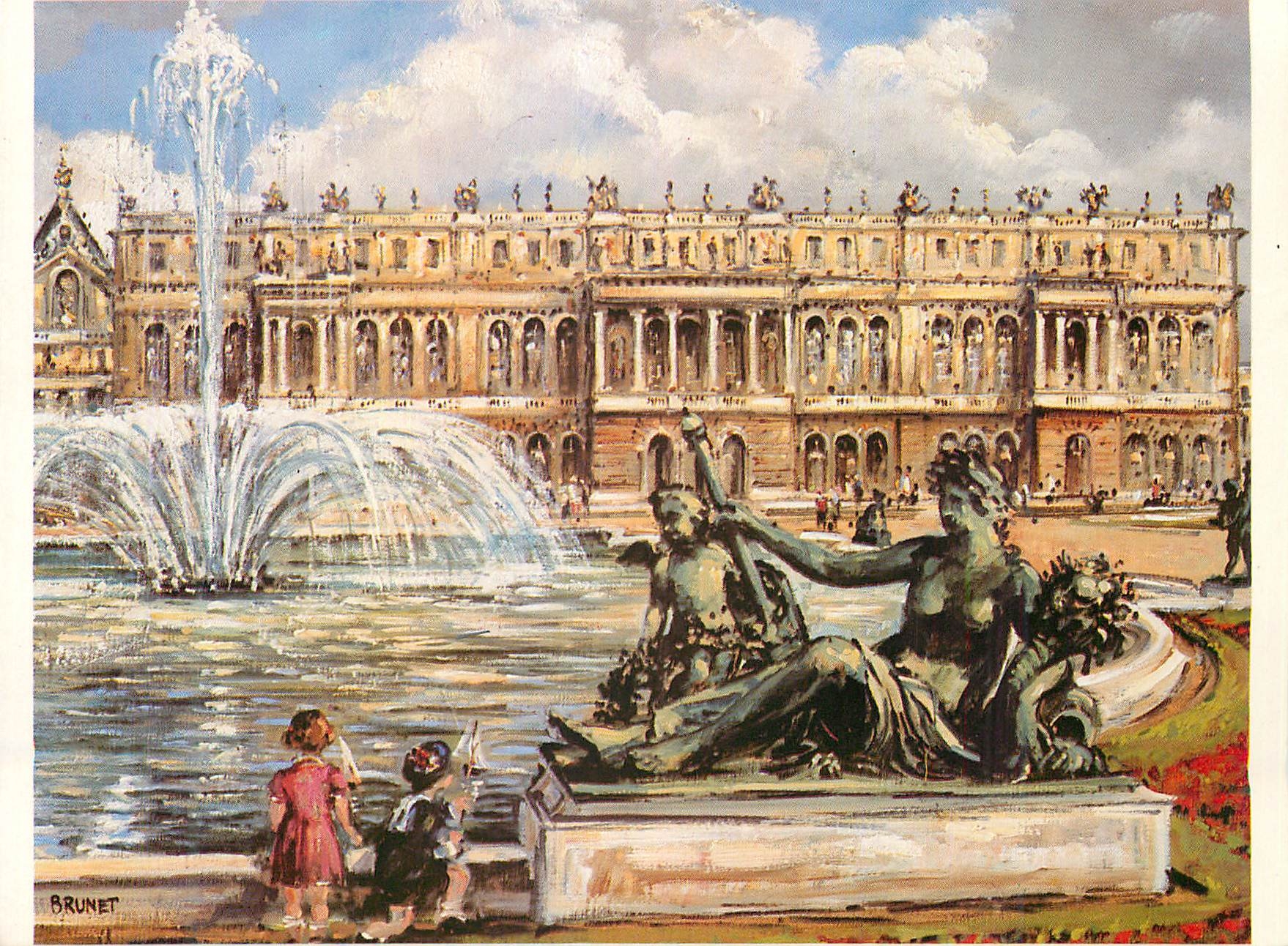 CPM Le Chateau de Versailles