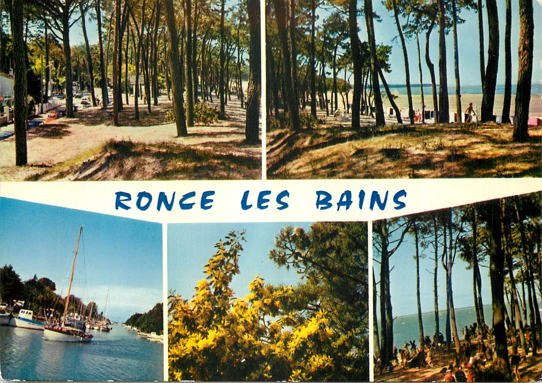 CPM Ronce les Bains Plage de la Cepe Port de Plaisance de la Tremblade Dunes de la Cabane isabelle
