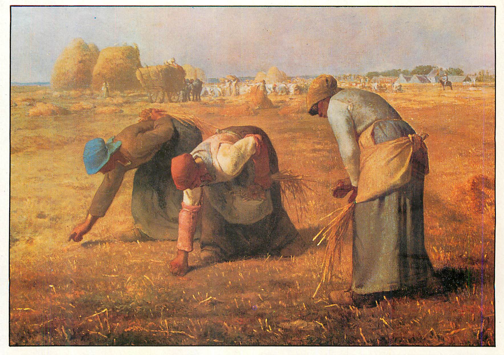 CPM Jean Francois Millet Les glaneuses