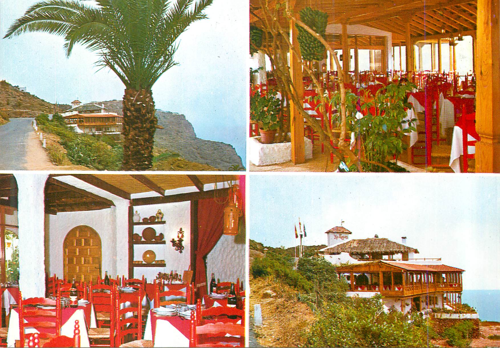 CPM Restaurante Las Rosas La Gomera (Islans Canarias)