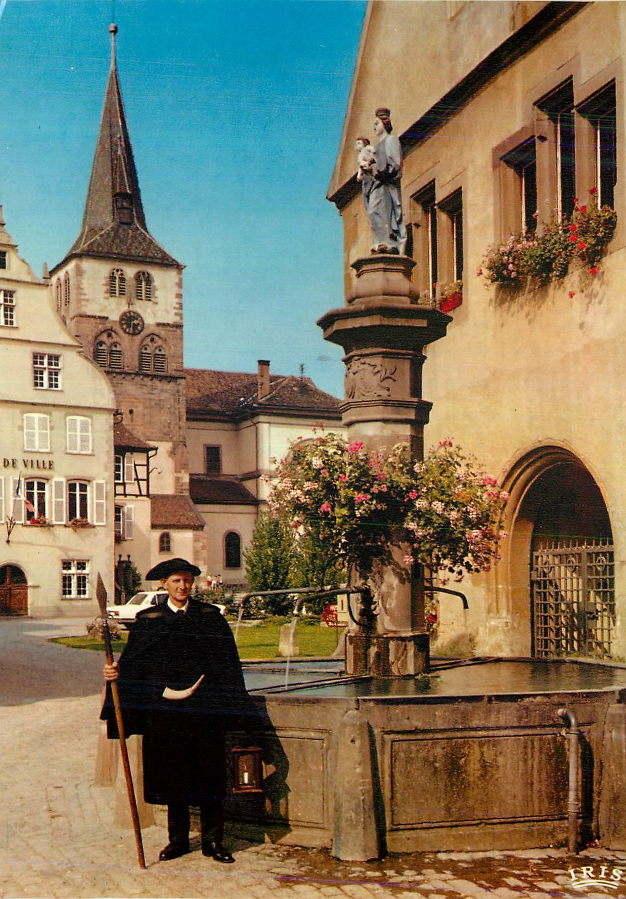 CPM Truckheim  (Haut Rhin) Le Veilleur du Nuit