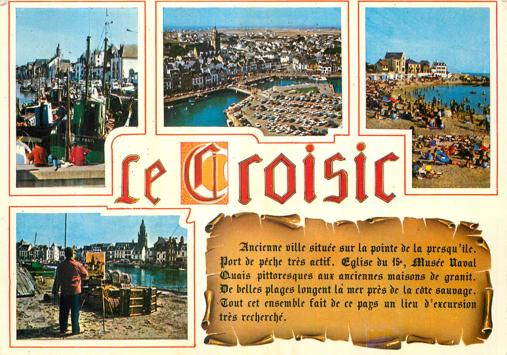 CPM Le Croisic La Bretagne Touristique
