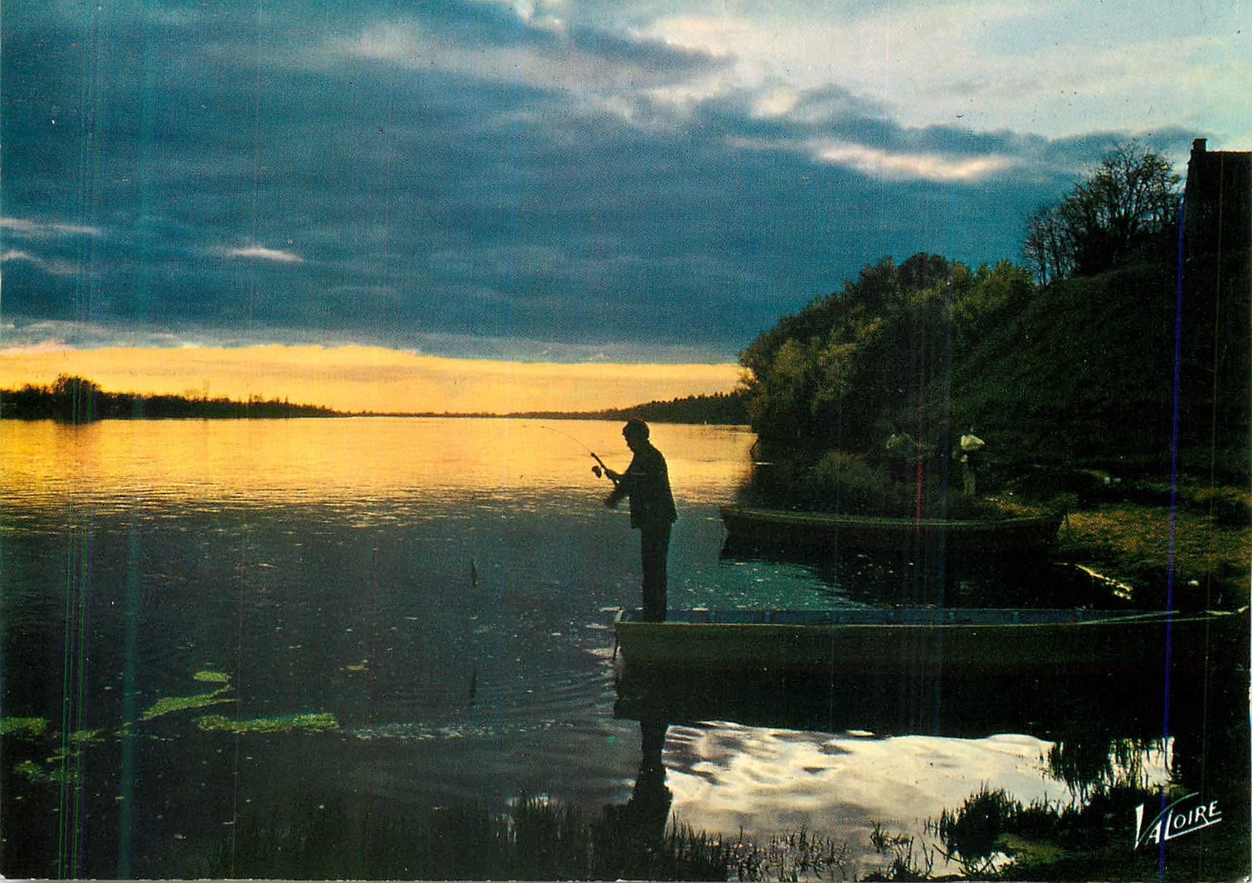 Coucher de soleil sur la Loire — Les Merveilles du Val de Loire — Éditions LECONTE