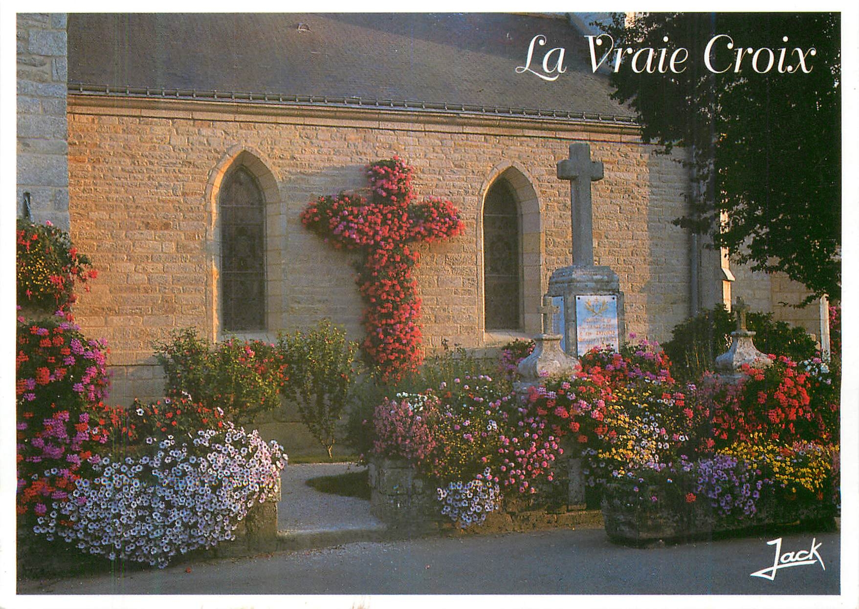 La Vraie Croix — église fleurie — Jack