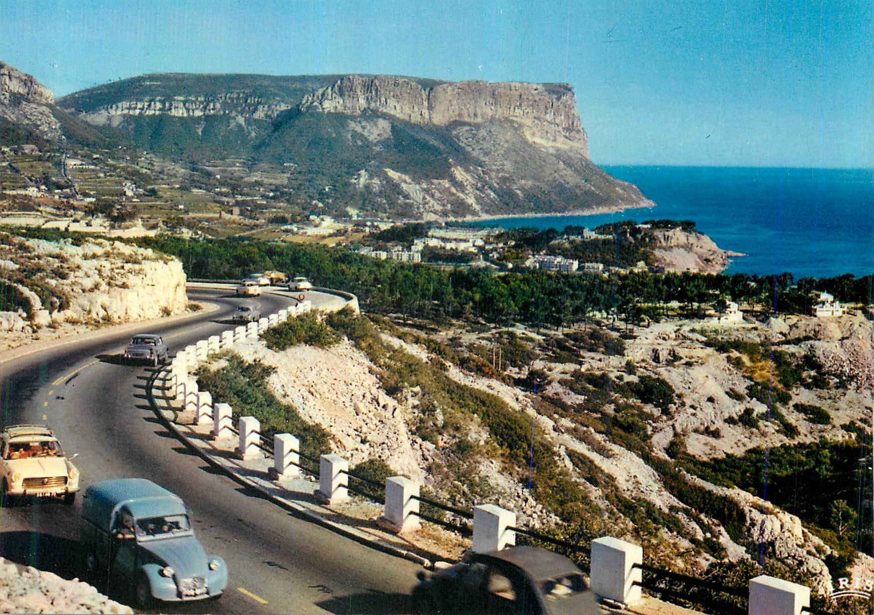 CPM Reflets de Provence Vue sur le Golfe de Cassis et le Cap Canaille de la route de la Gineste