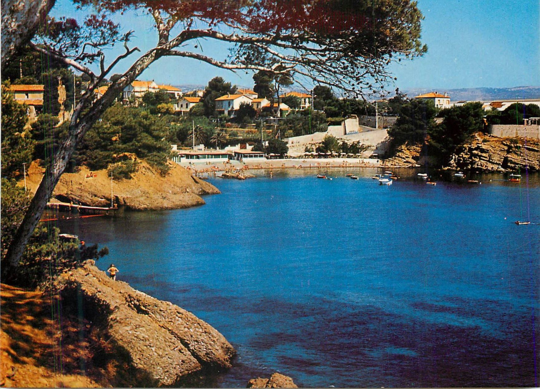 CPM Lumiere et beaute de la cote d'Azur La Ciotat Calanque et Plage Mugel