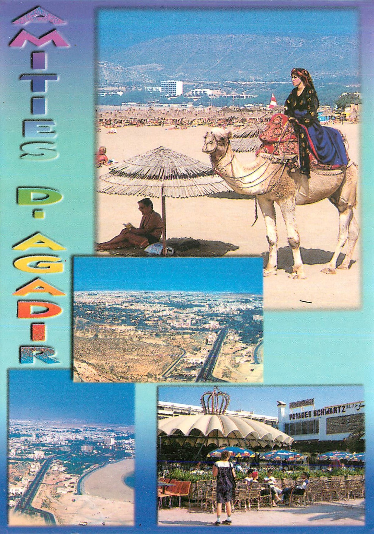 CPM Agardir Vue Panoramique Plage