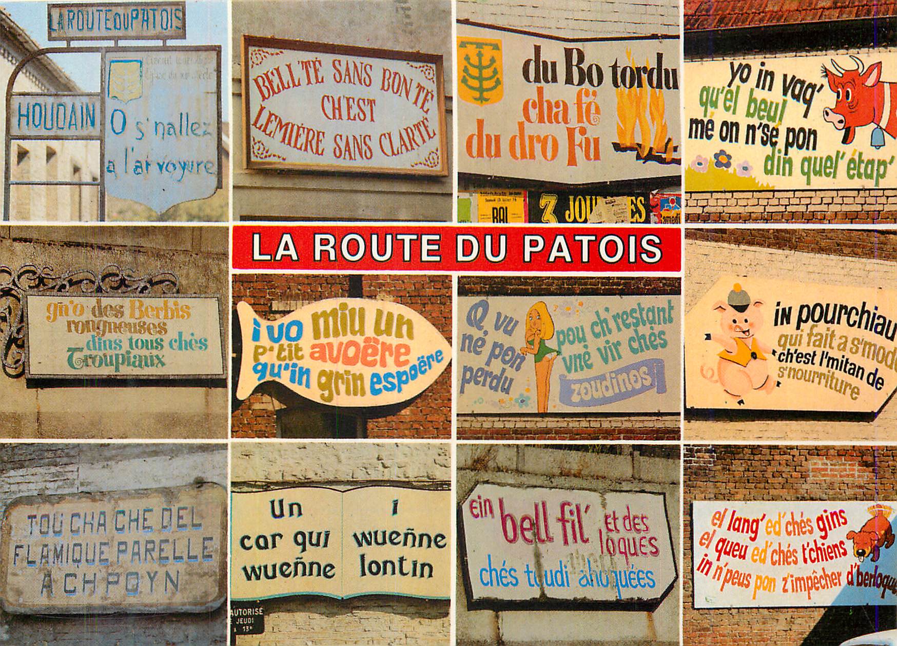 La Route du Patois — Affiches de rue en patois — Éditions MAGE