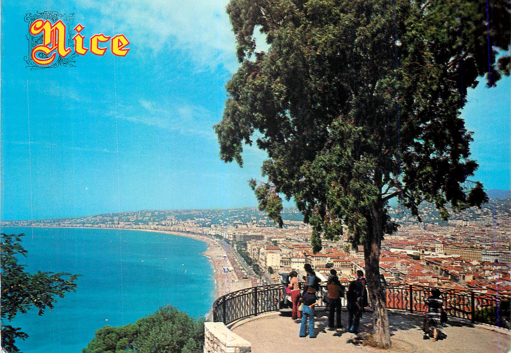 CPM Au Soleil de la Cote d'Azur Nice Vue generale