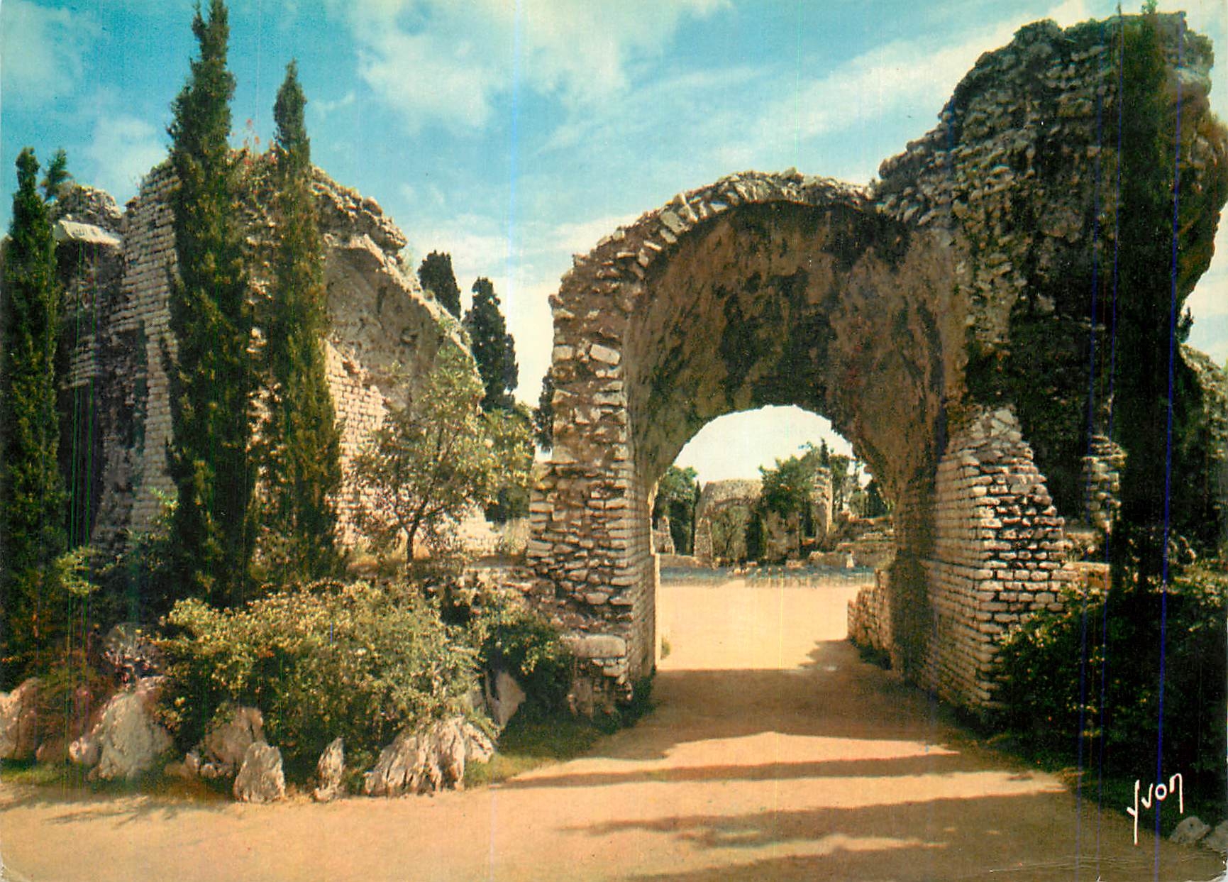 CPM Couleurs et Lumiere de France La Cote d'Azur Miracle de la nature Nice (Alpes Maritimes)les Arenes de Cimiez