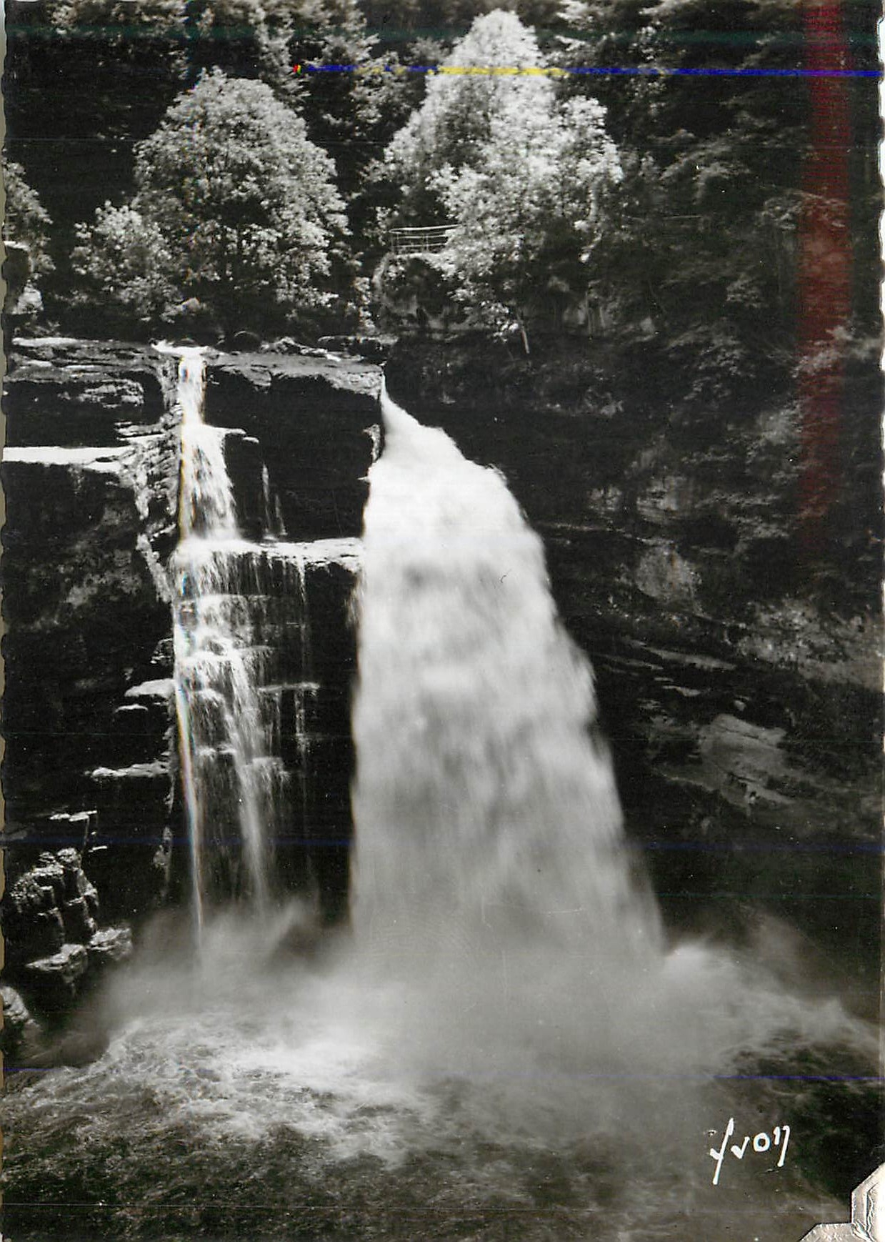 CPM Lac ou Villers (Doubs)Le saut du Doubs