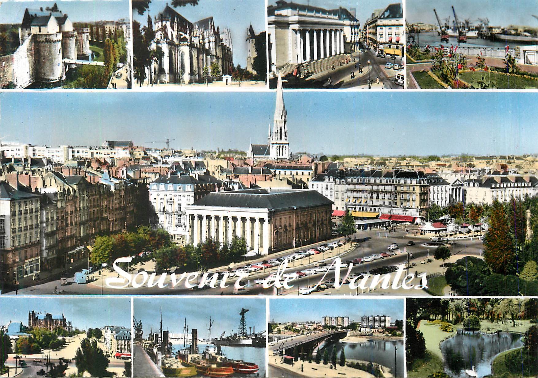 CPM Souvenir de Nantes (Loire Atlantique)