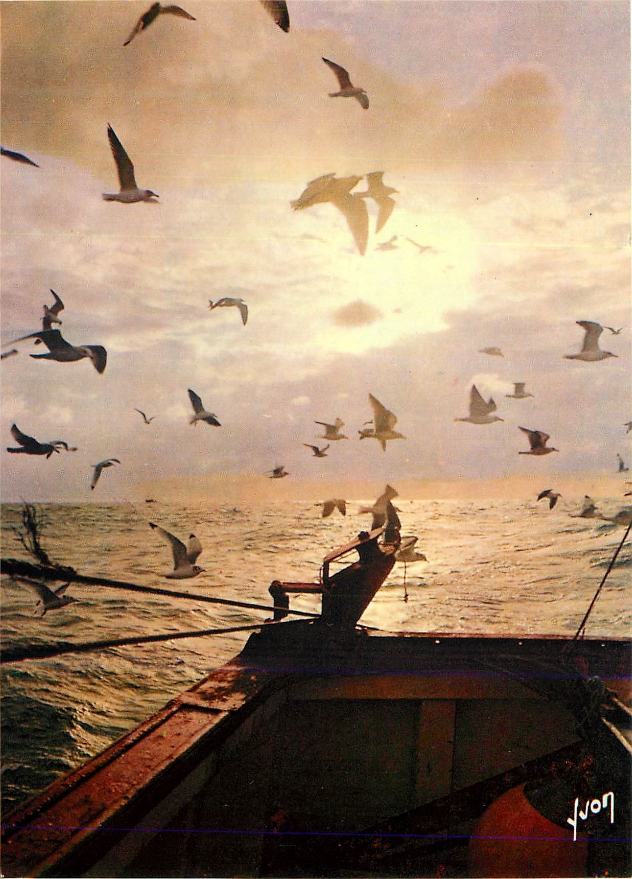 CPM Couleurs et Lumiere de France Peche en Mer Bateaux